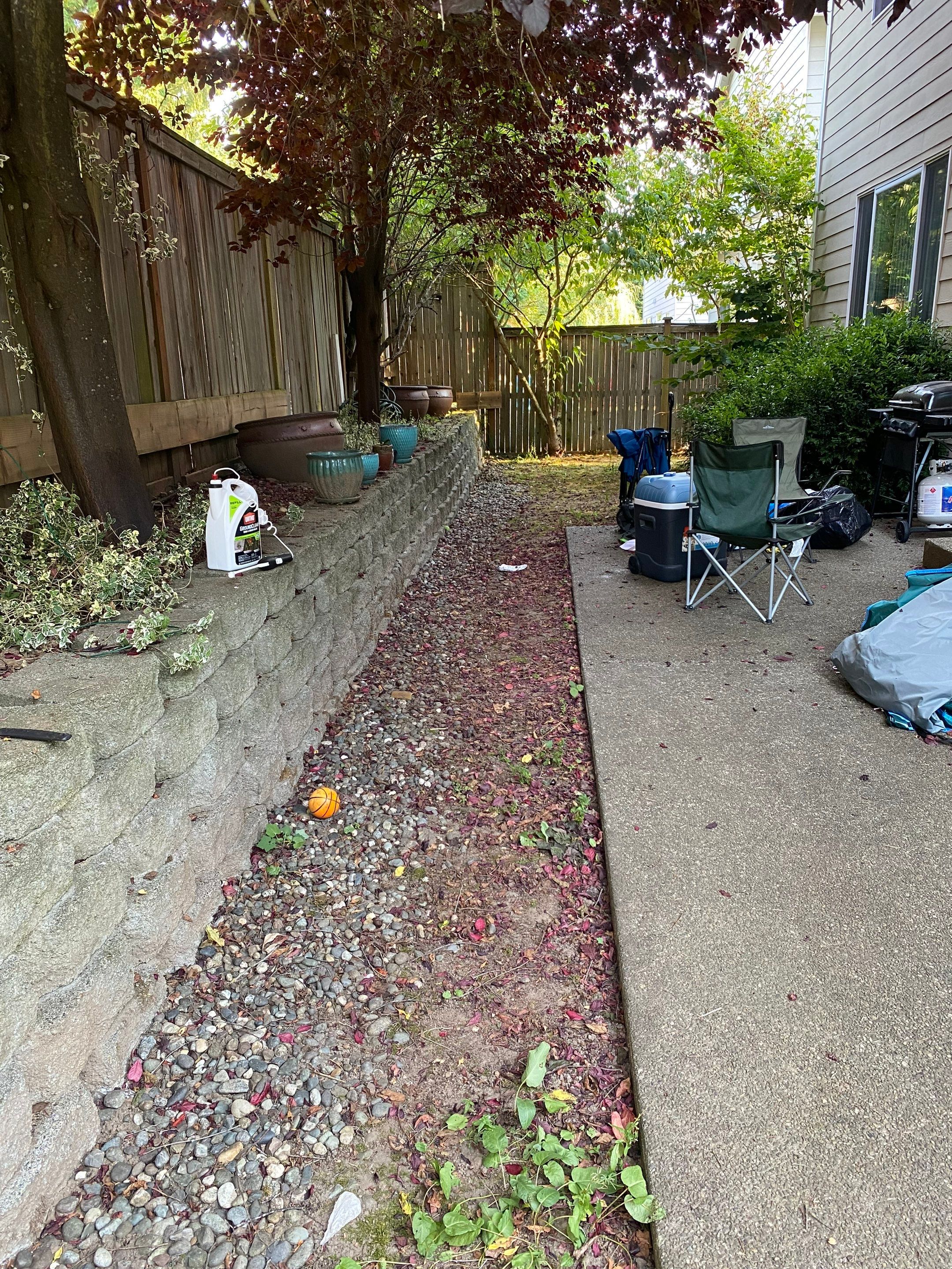 Small Patio Makeover in Lynnwood by Jireh Asphalt & Concrete Inc