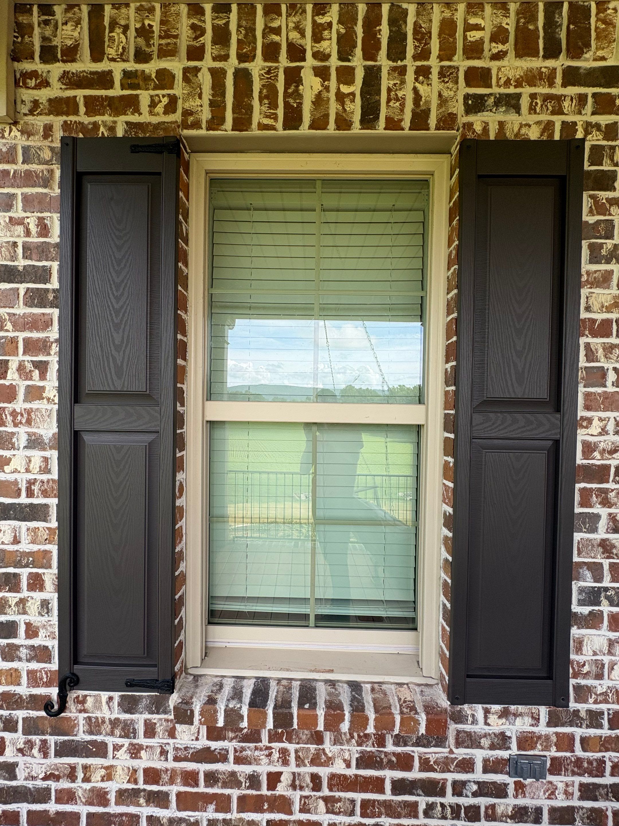 Exterior Shutters Project in Gurley by Blinds and Borders