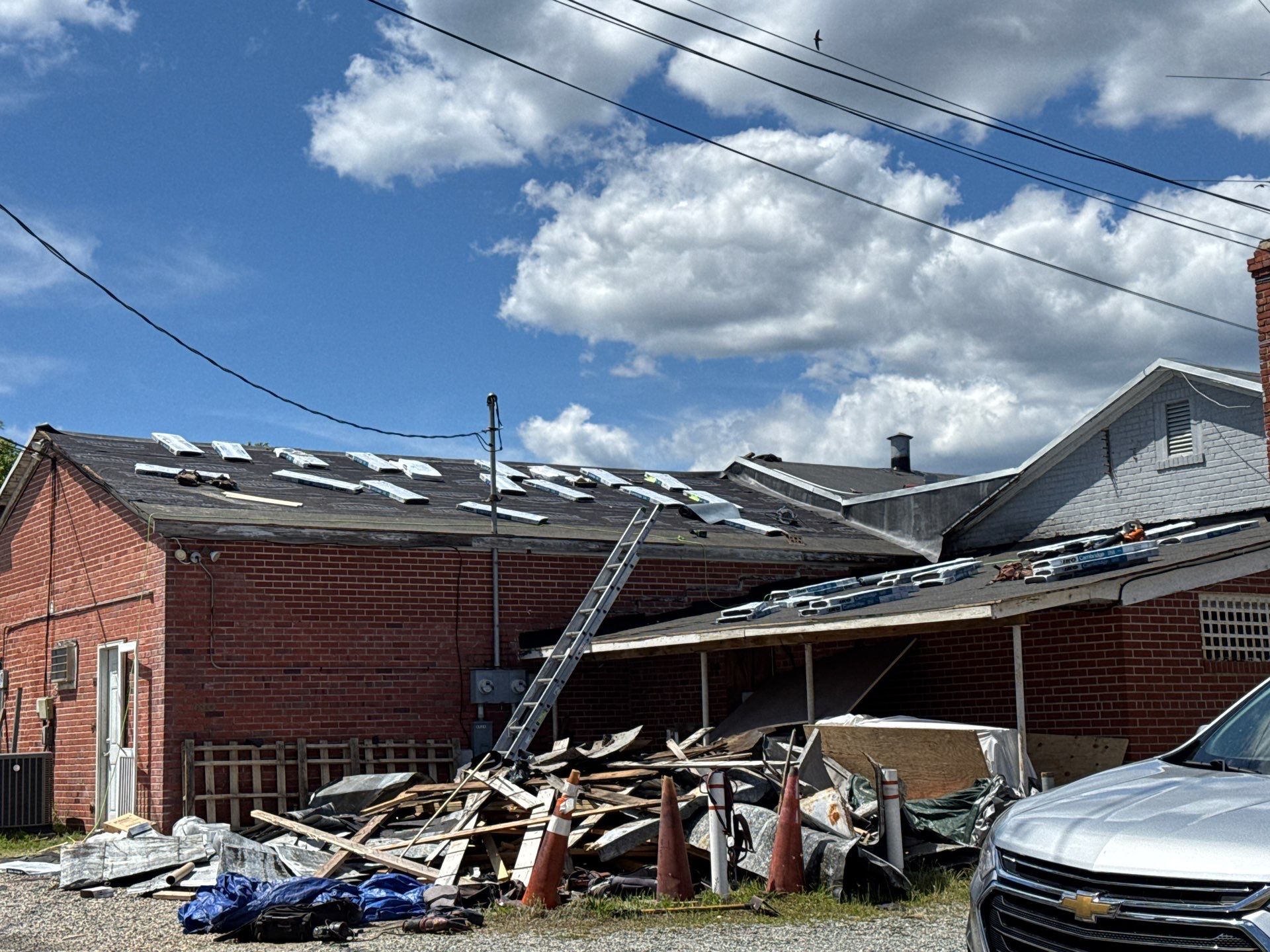 Comprehensive Commercial Roof Replacement in Gloucester Virginia by Cade Construction