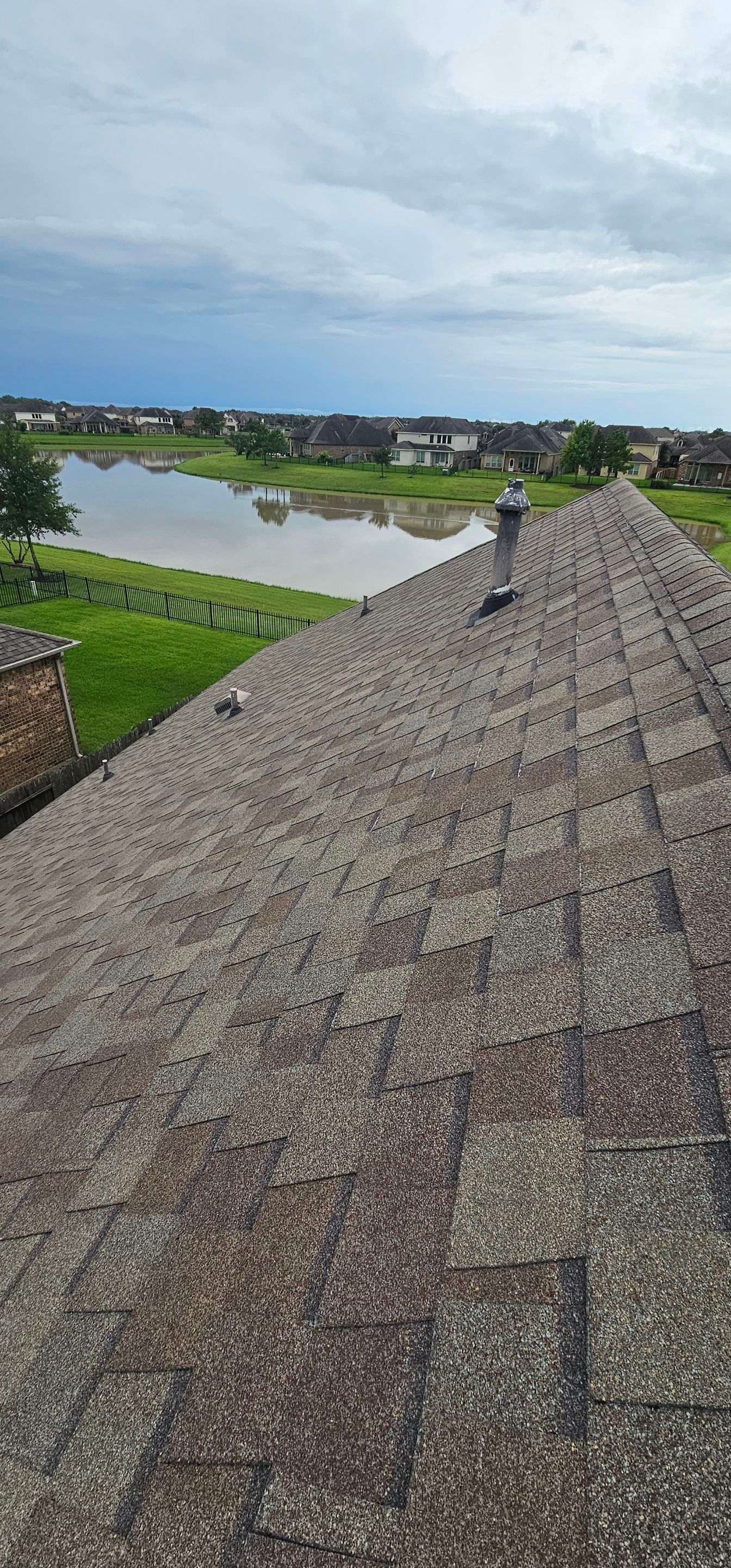 Hail Damage using Owen's Corning Duration (Lifetime) Shingles by Roof Repair Company