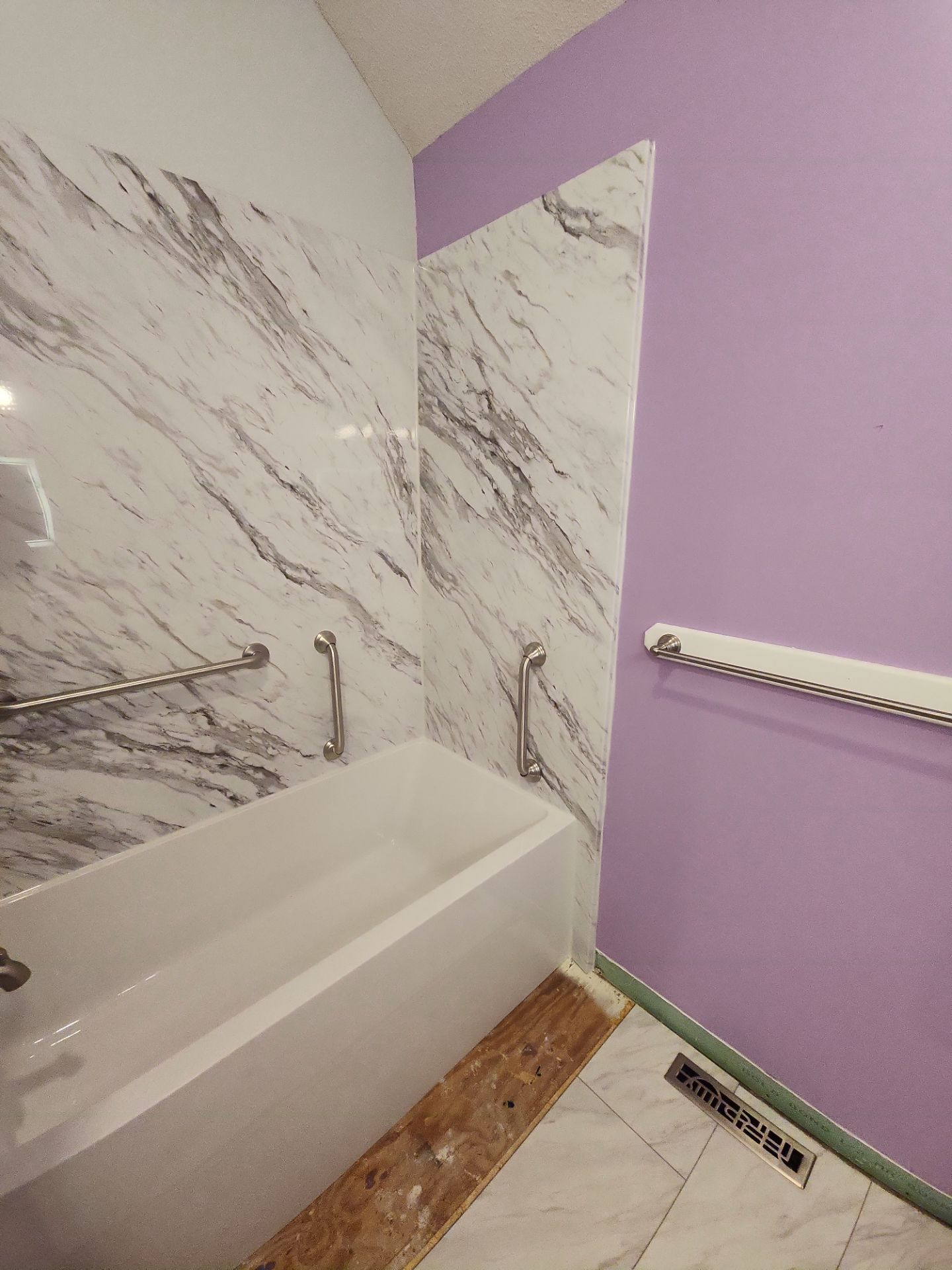 Bathroom Remodel using Acrylic by The Shower Company