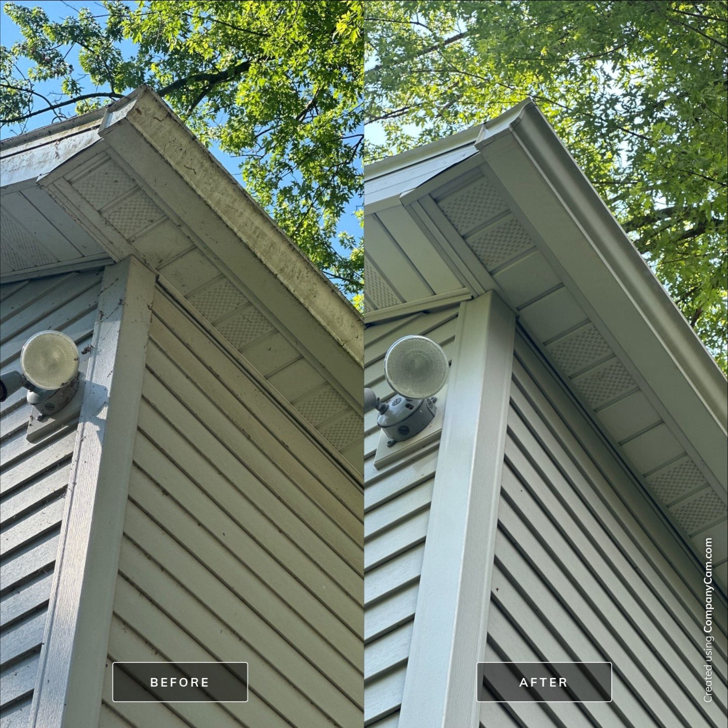 Project in Williams Bay by Simmons Power & Soft Washing