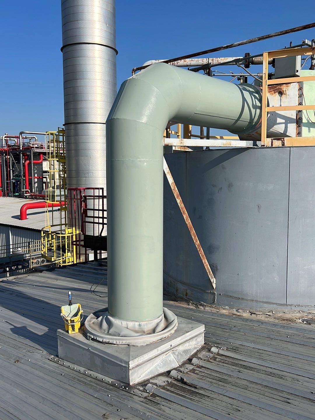 Industrial blasting and repaint  by Cutting edge painting 