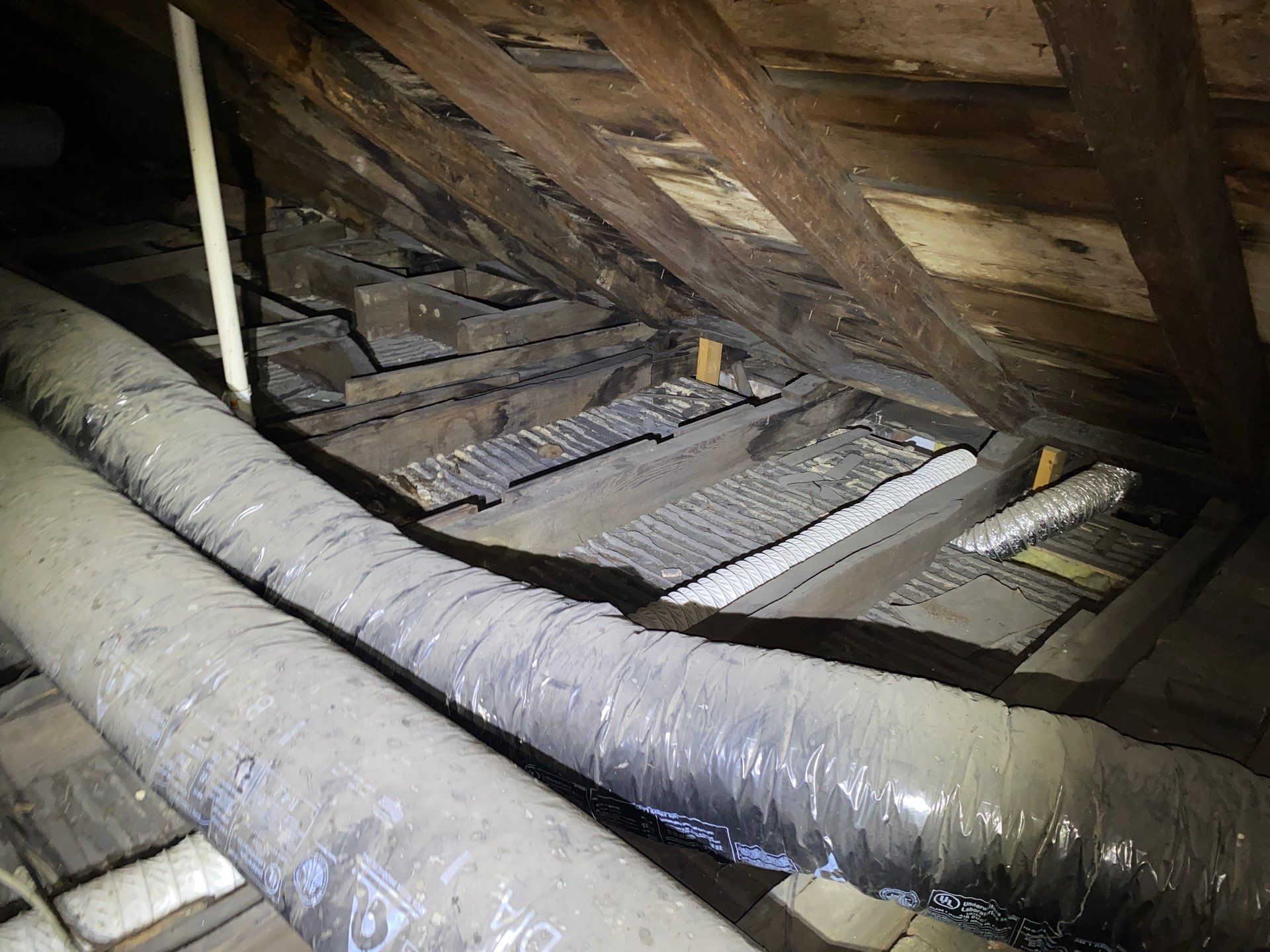 Attic sanitation, duct encapsulation, and insulation upgrade in Valley Grove, WV by Home Environment Solutions