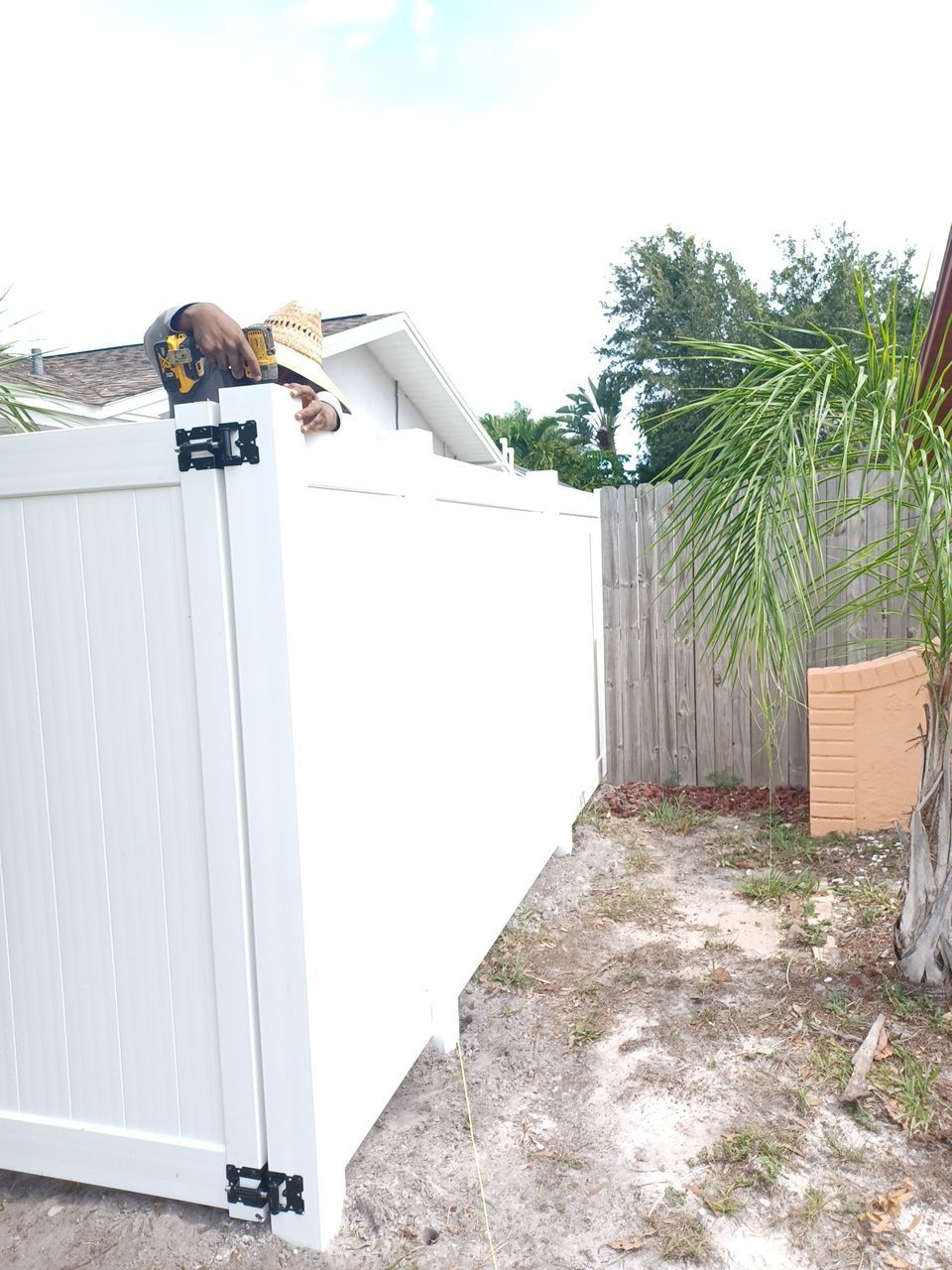 Bradenton, FL 6ft. White Vinyl Privacy Fence by Asap fence and gates, LLC