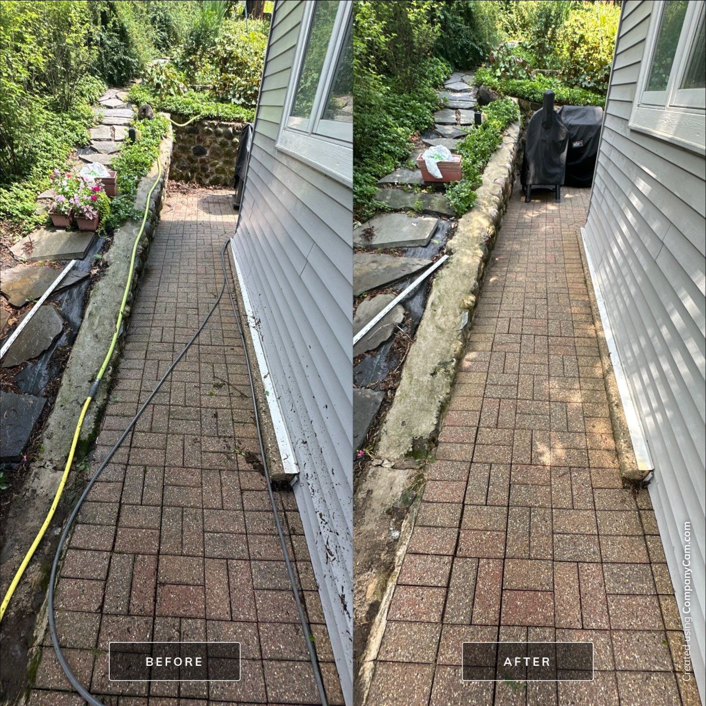 Project in Williams Bay by Simmons Power & Soft Washing