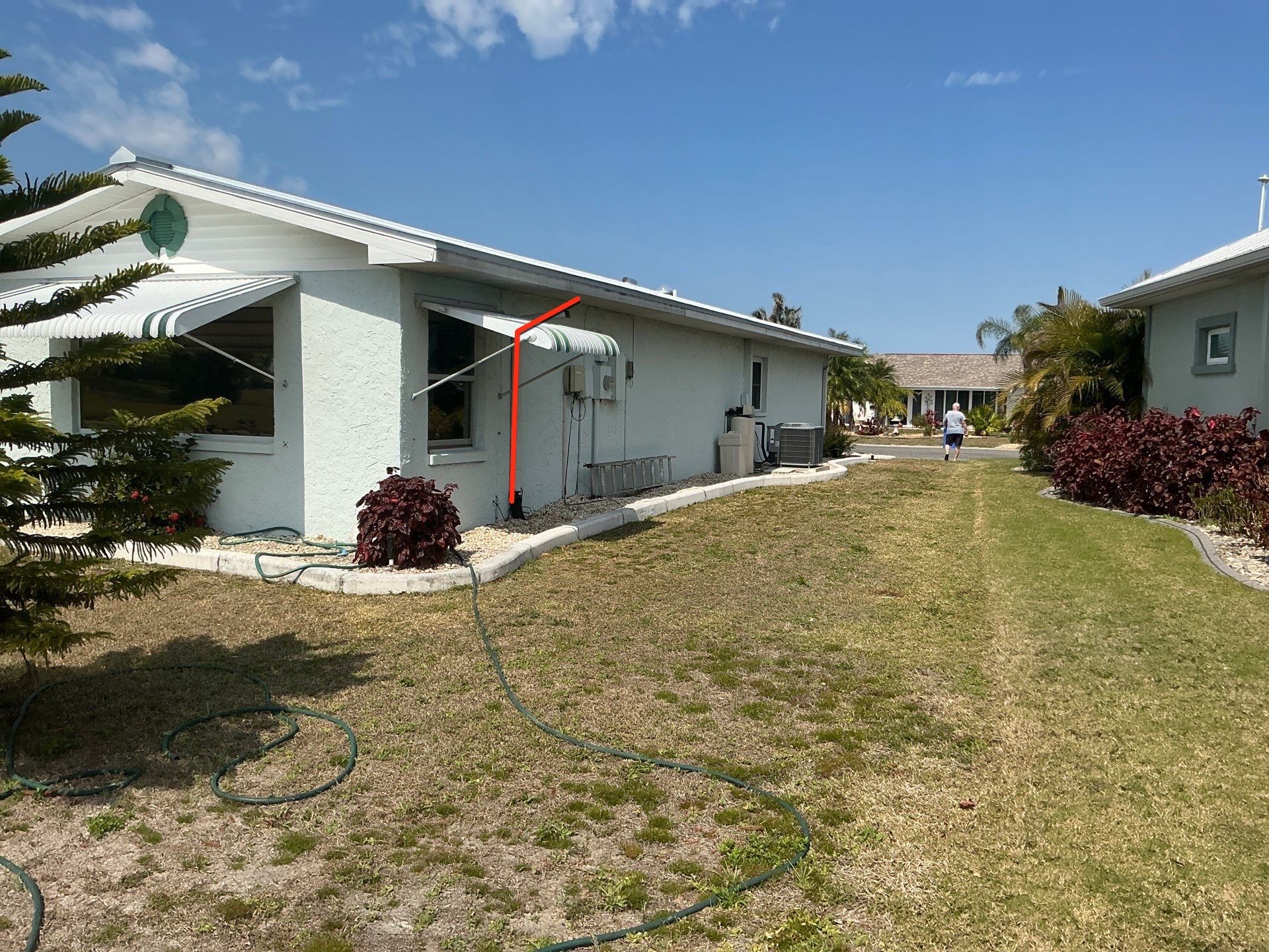 Black Aluminum Gutters Installation in Sun City Center FL by Gutter Professors