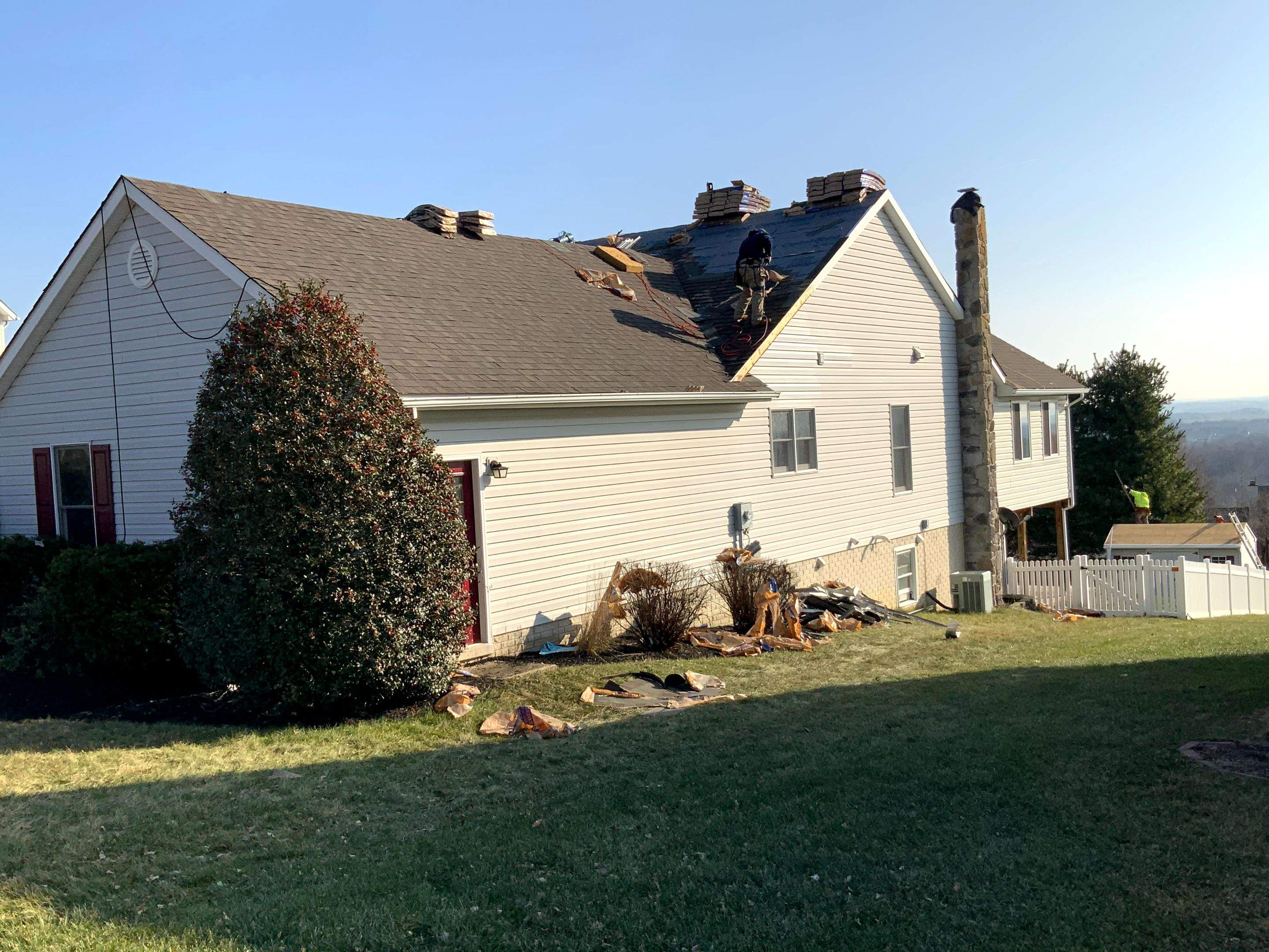 Residential Roofing Installation using CertainTeed Shingles by Alpha Design Services
