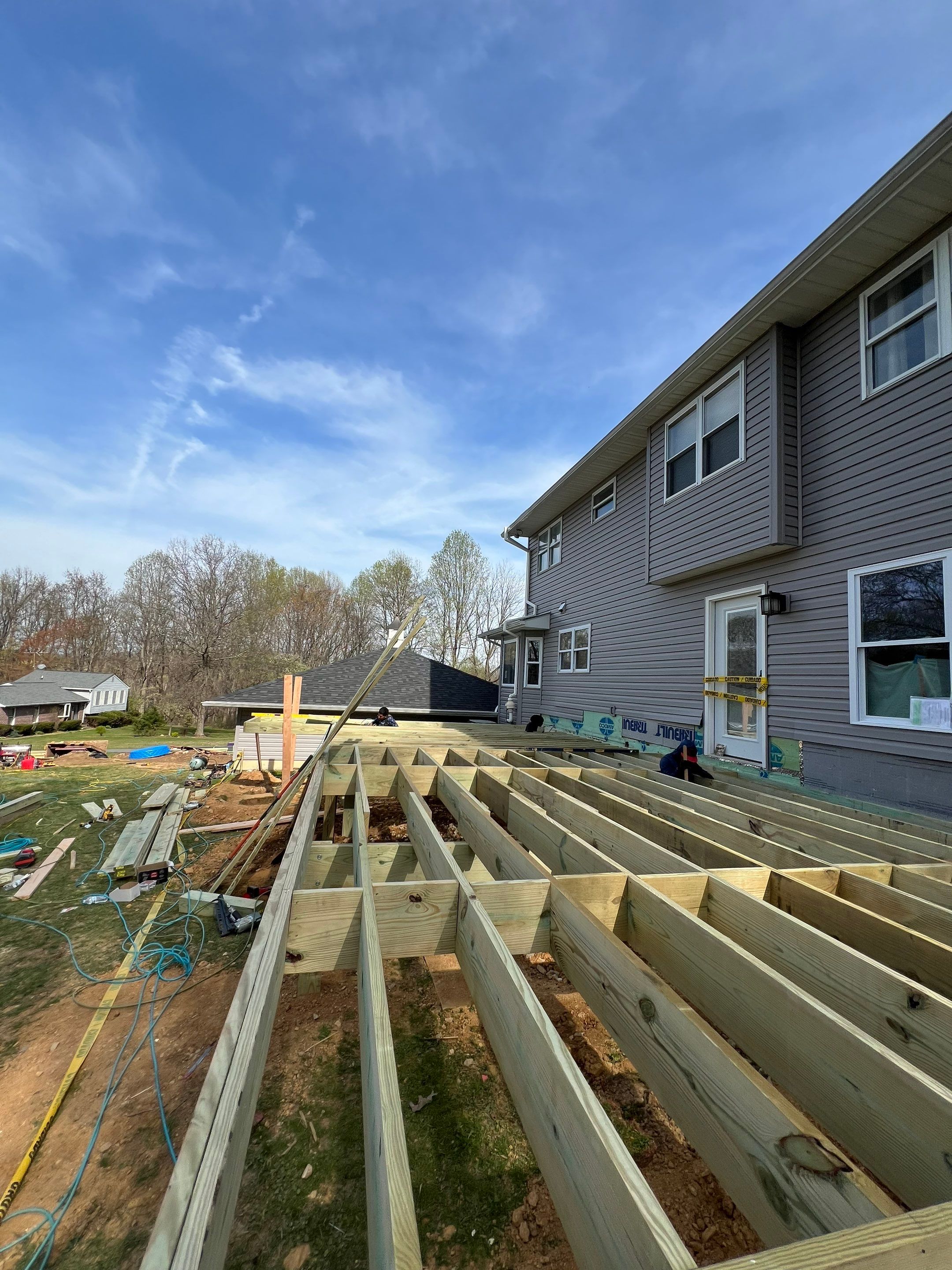 Addition & Deck  by Bec Construction Llc