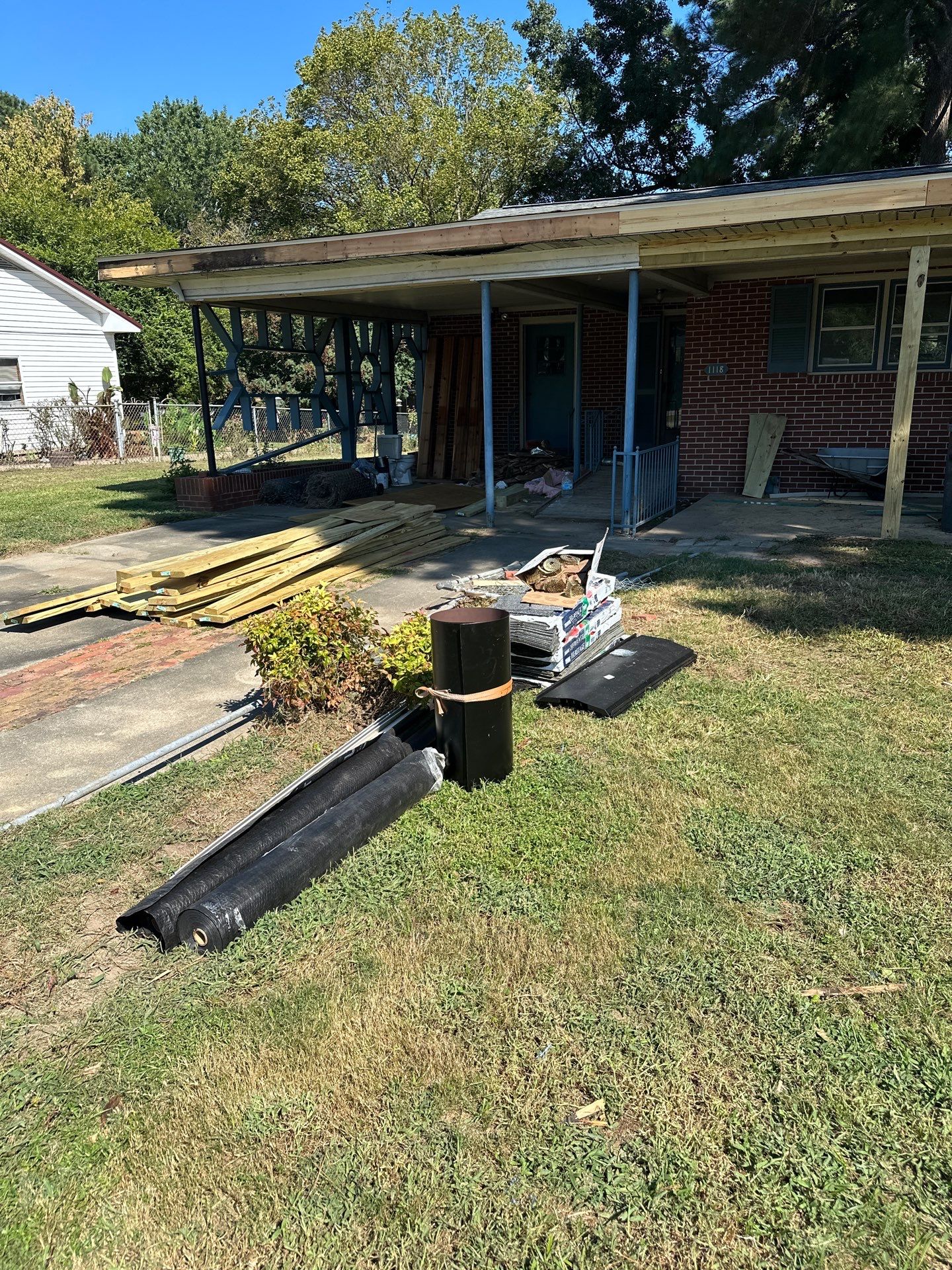 Project in Kinston, NC by Ironclad Builders LLC