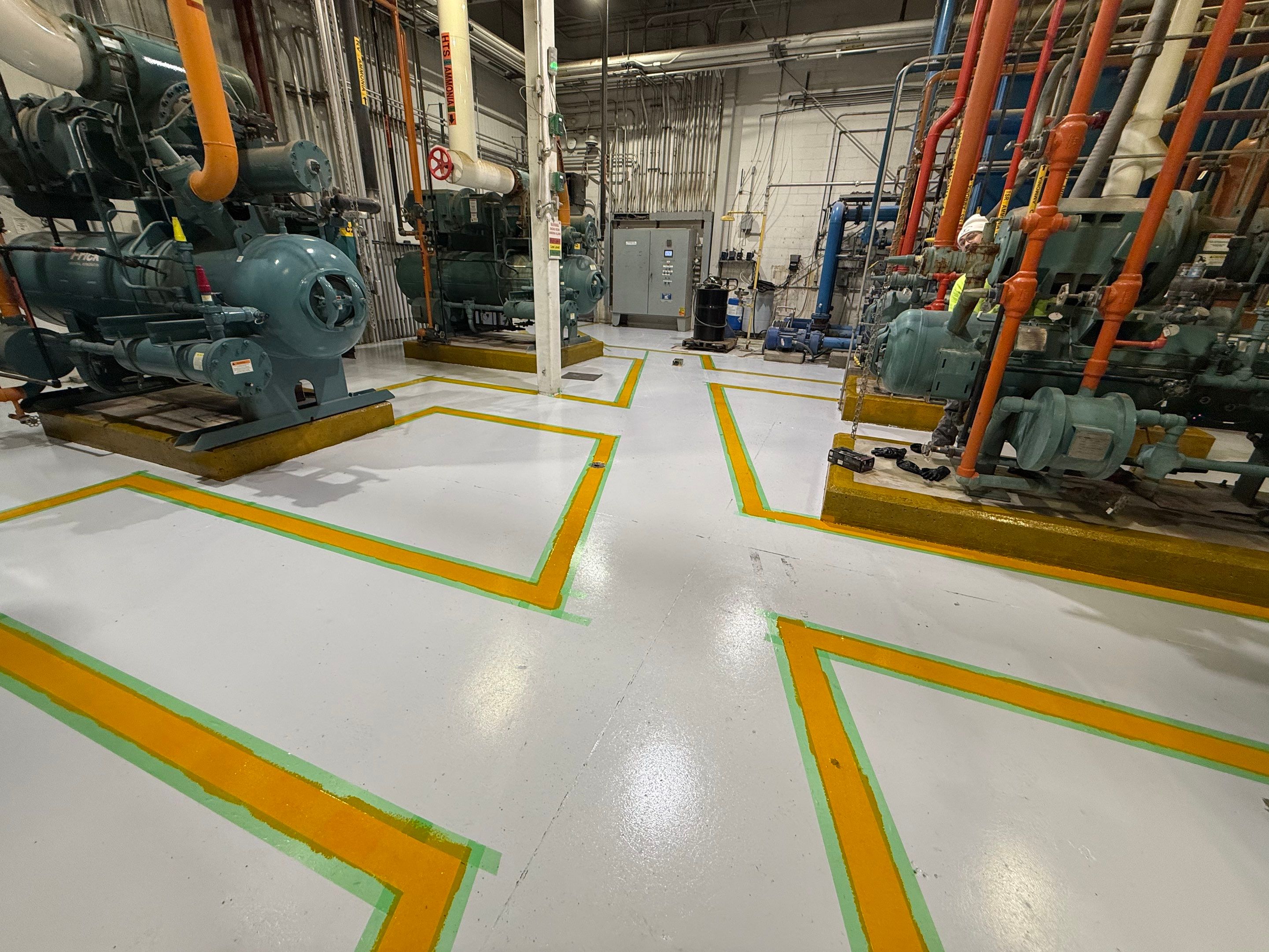 Industrial Epoxy Floor Coating for Perdue Premium Meat Co in Sioux Center by Select Painting, Coatings & Garage Cabinets