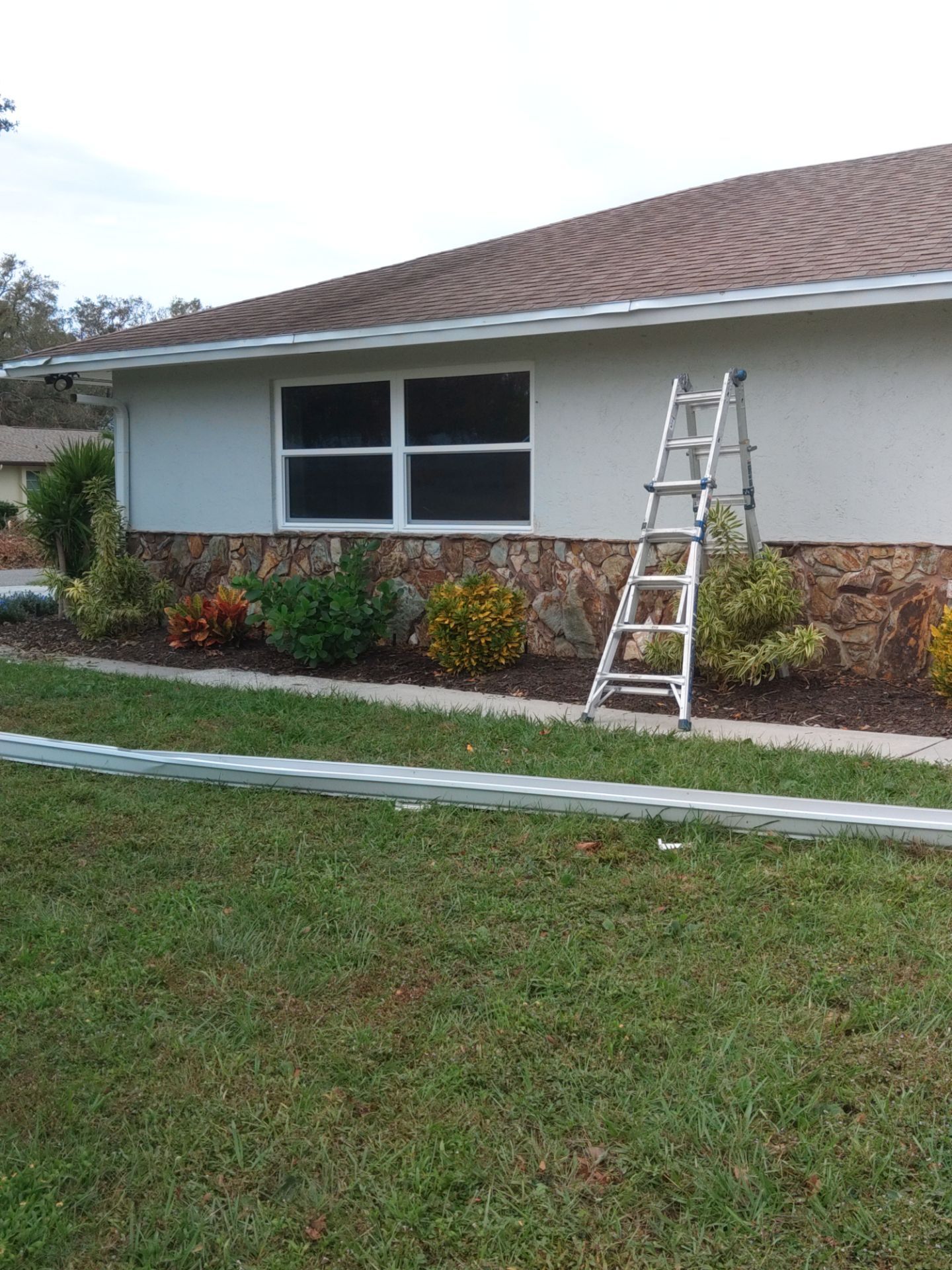Leaf Guard System Installation in Sarasota FL by Gutter Professors
