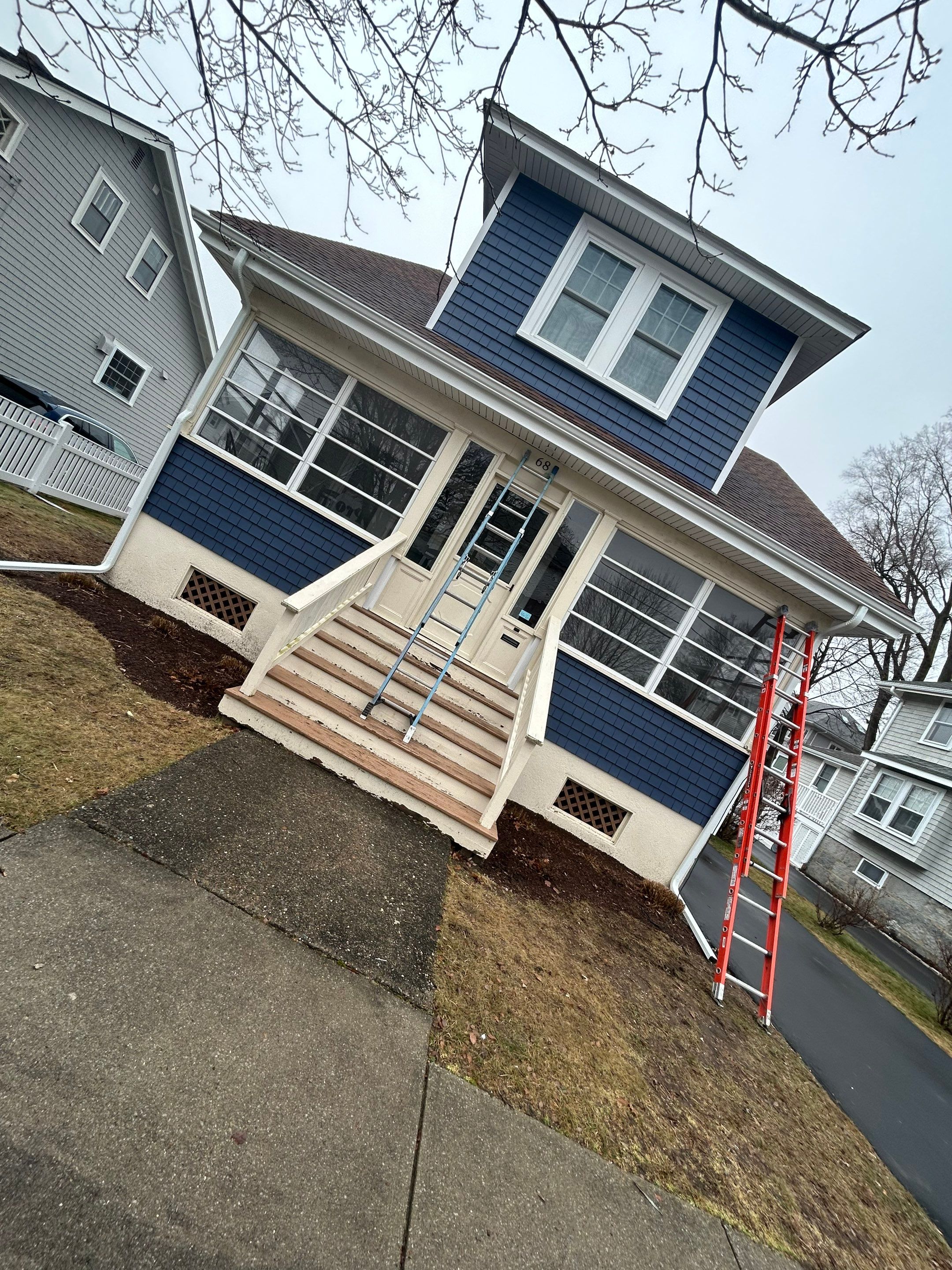 Gutter Installation using 5" K-Style Aluminum Gutter in Quincy, MA by Gutter Pro Enterprises