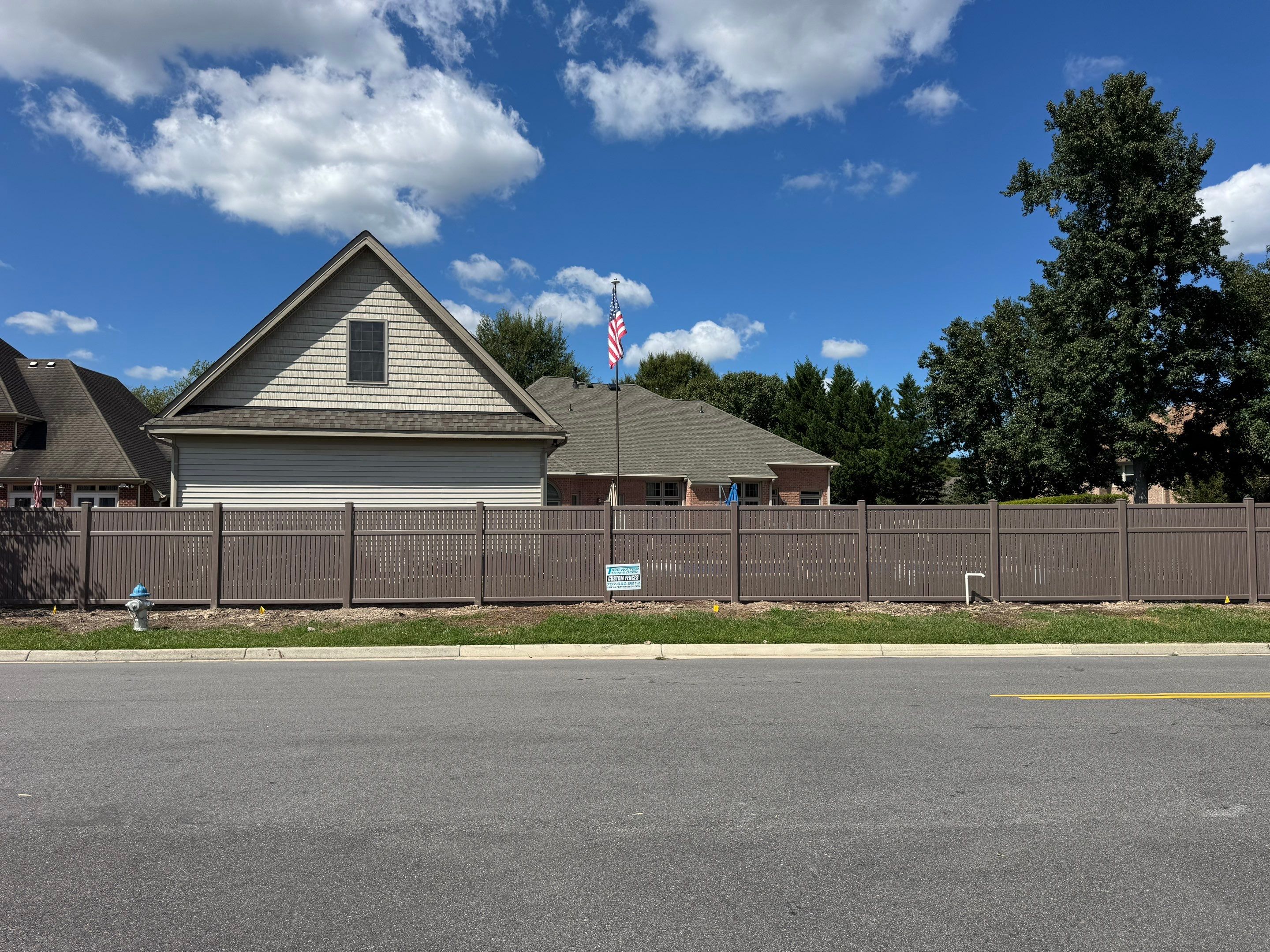 Custom Fencing That Defines Your Space. by Tidewater Fence
