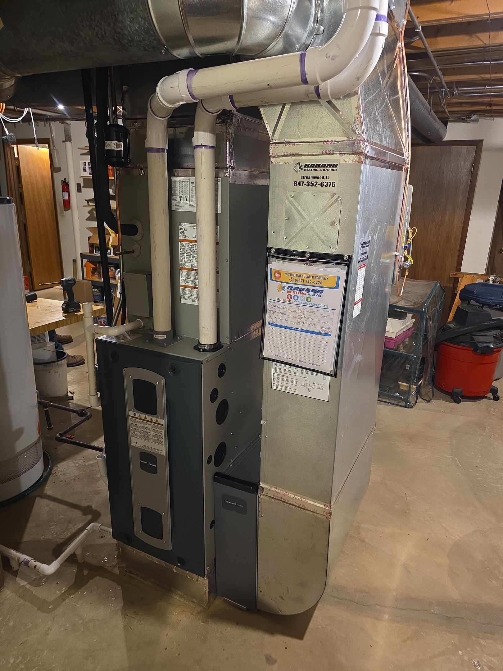 American Standard Dual-Fuel 3 Ton Heat Pump by Ragano Heating & Air Conditioning Inc