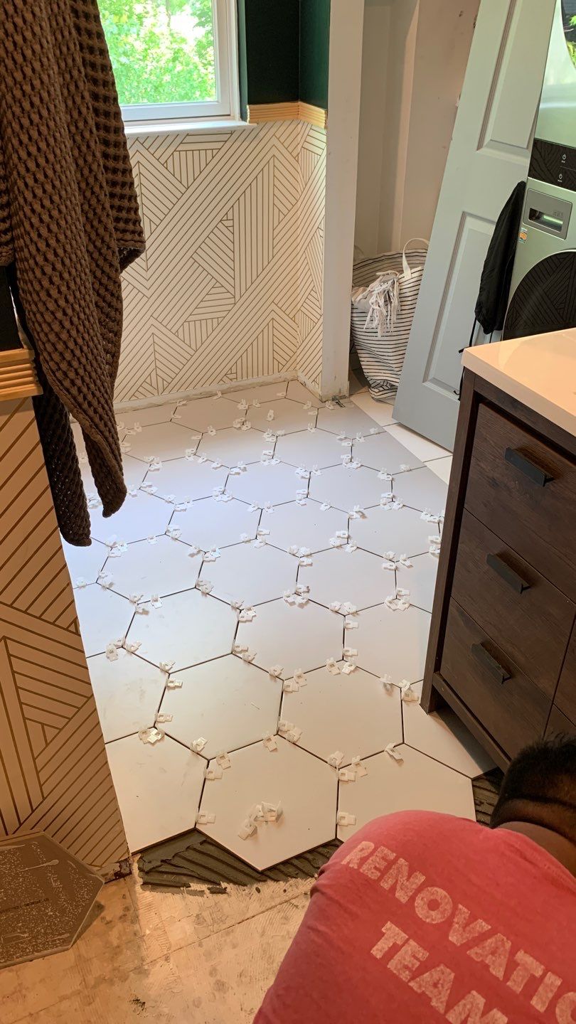 Bathroom Tiling by Greenspring Construction Services