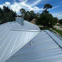 24ga 1.5" Mechanical Seam Mill Finish by Total Roofing System The Metal Roof Experts