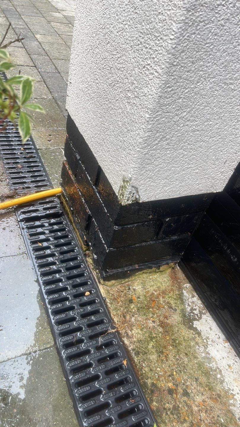 Roof And Render Clean using Honda 15lpm Low Pressure Washing Machine by Ges Exterior Cleaning ltd