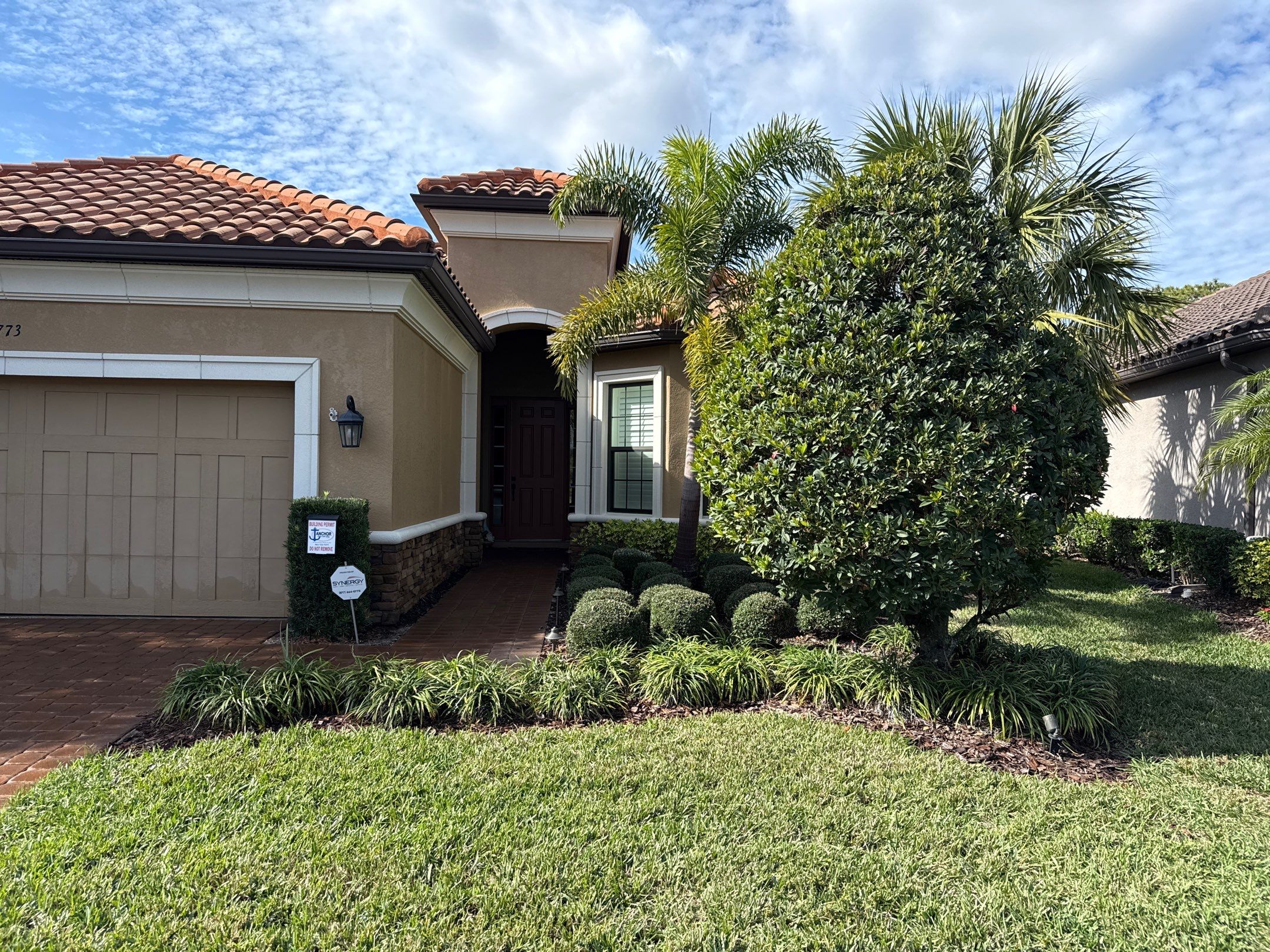 Tile Roof Cleaning (No Walking on Roof) – Artisan Lakes, Palmetto, FL by Sunshine AquaWash