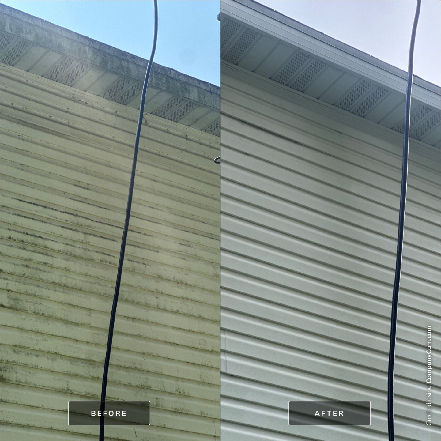 Project in Delavan by Simmons Power & Soft Washing