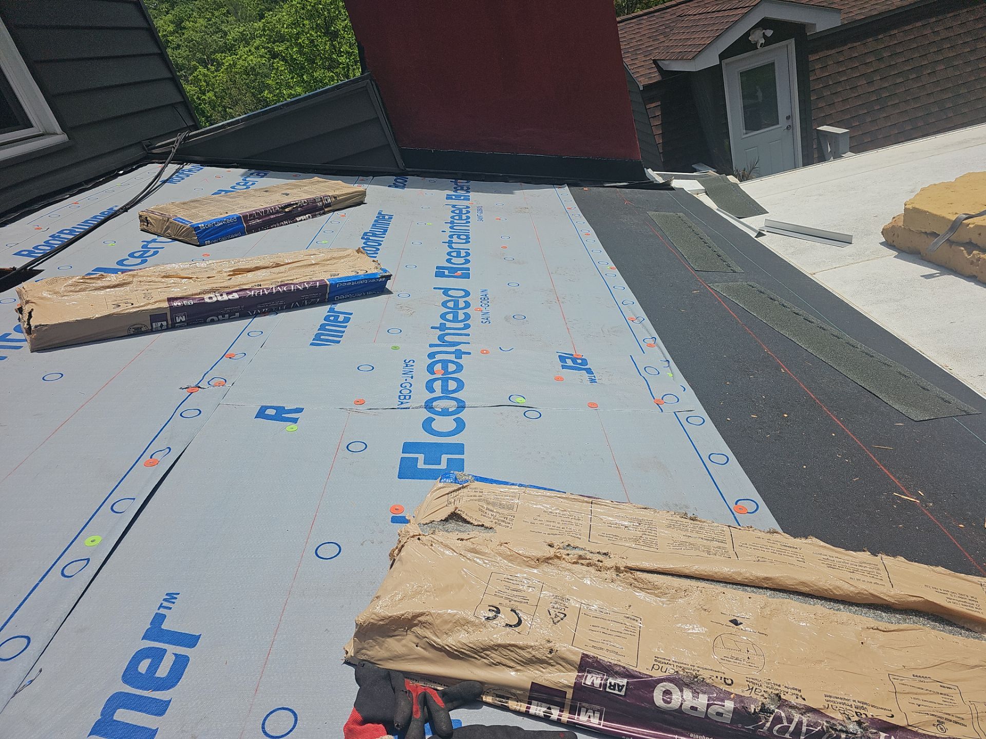 Roof Repair - Vent, Siding, and Chimney Flashing and Partial Roof Replacement by Winchester Roofing
