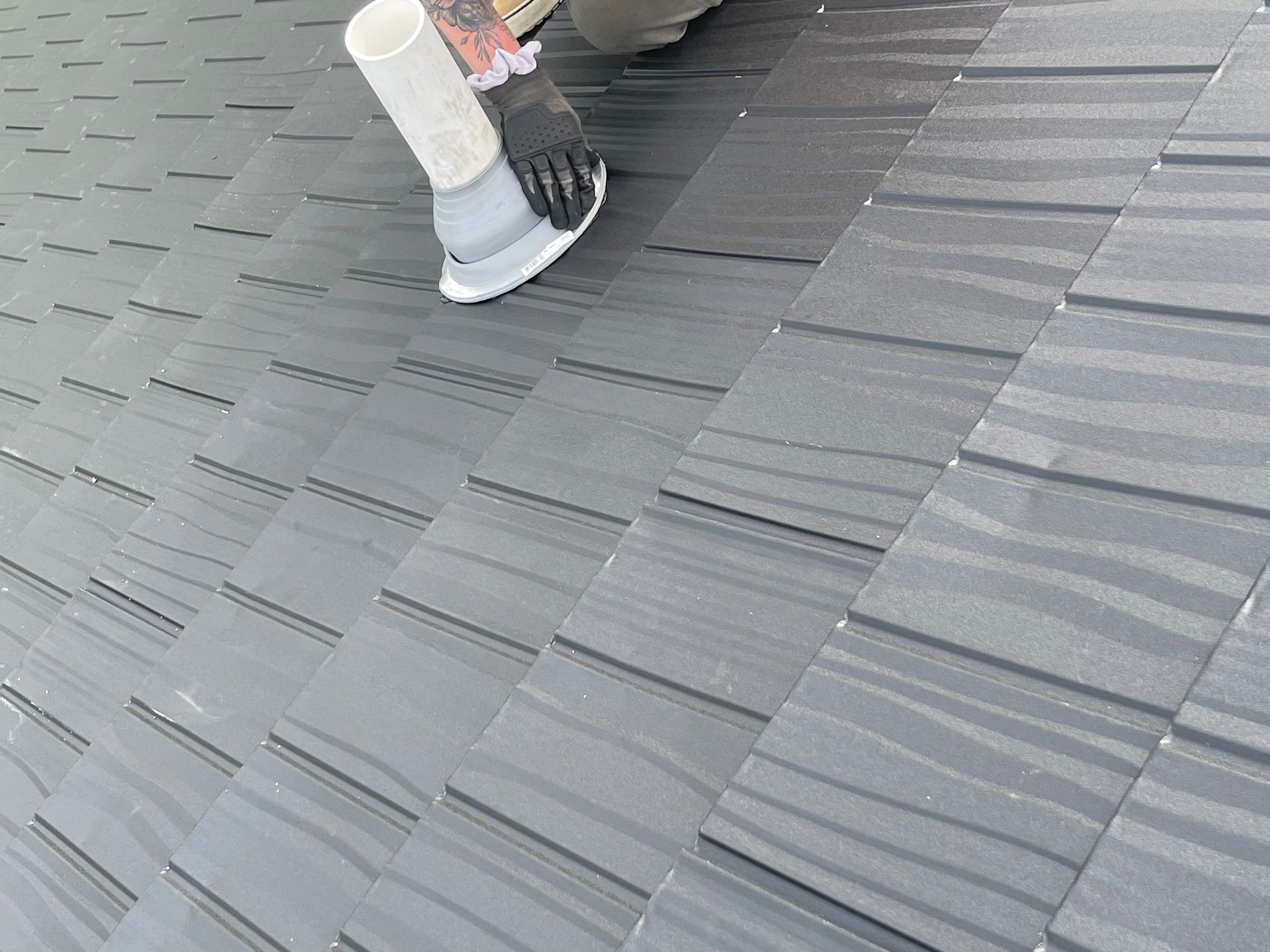 Metal Shingle Shake Roof Installation – Sidney, Ohio by 4Ever Metal Roofing