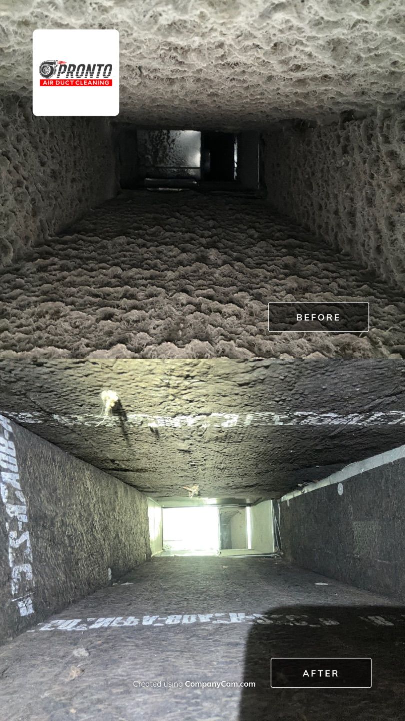 Air Duct Cleaning w/Duct Sanitizing by Pronto Air Duct Cleaning