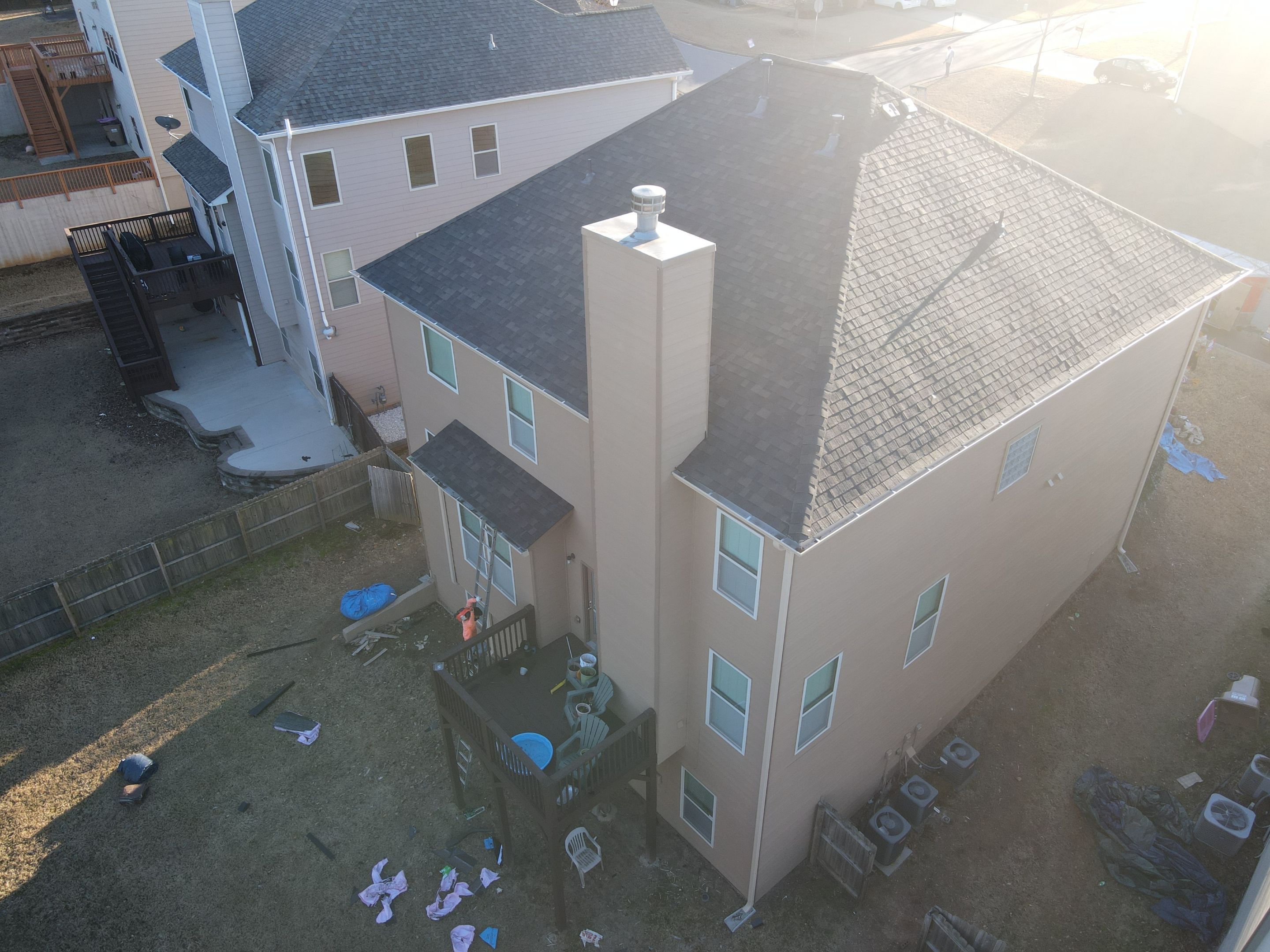 Residential Roofing Installation using Owens Corning by Inspector Roofing and Restoration