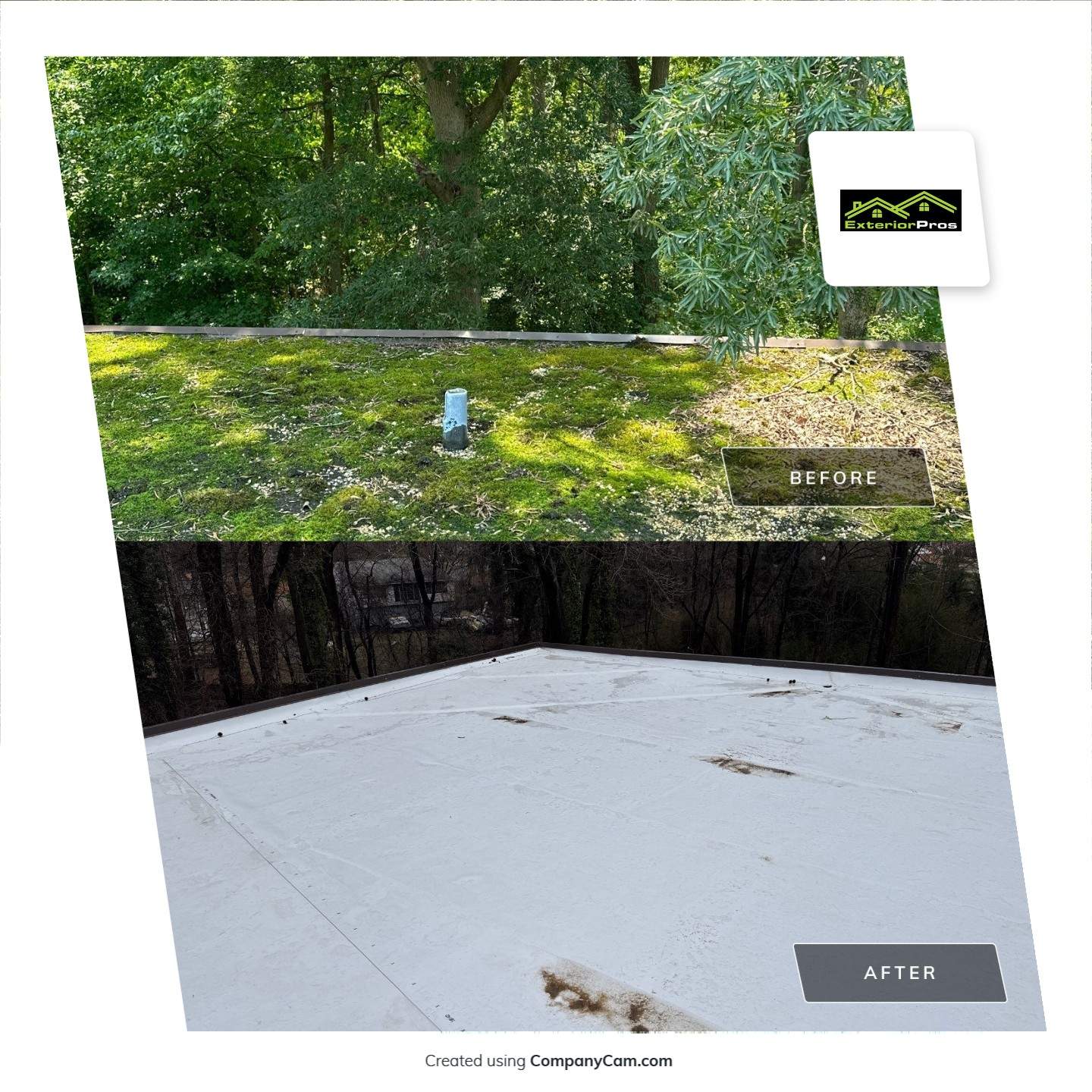 Church Roof Installation using Silicone TPO by ExteriorPros