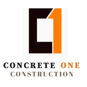 Logo for Concrete One Construction