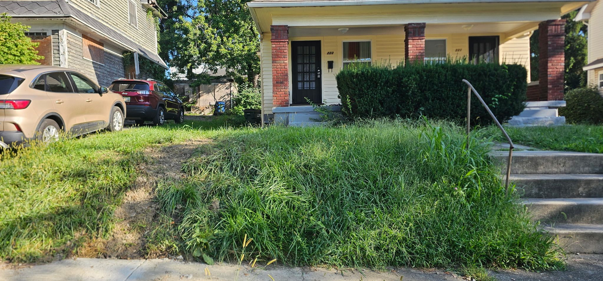 Residential Property Maintenance and Lawn Mowing in Dayton by Level Up Roofing and Restoration Services LLC