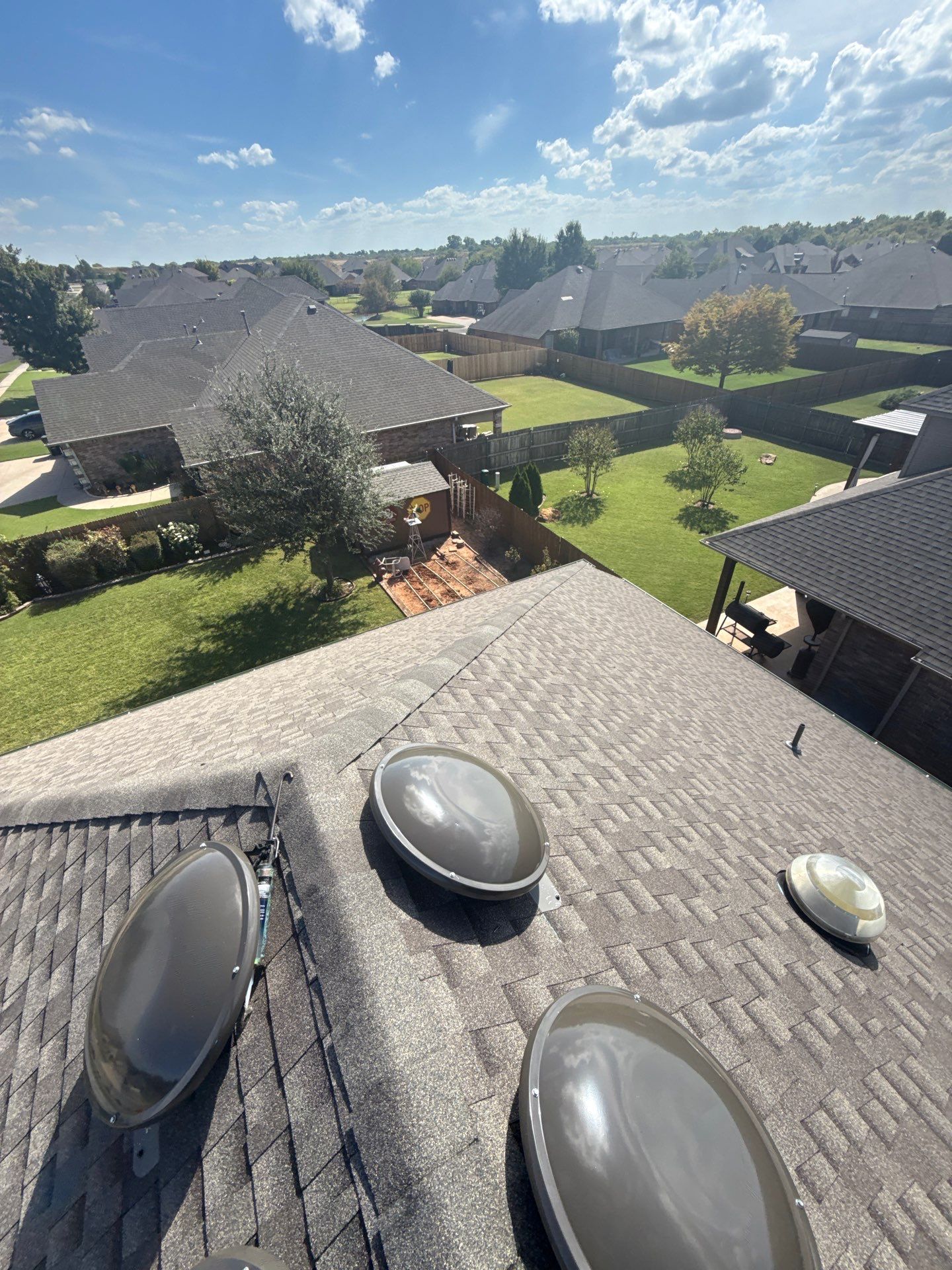 roof replacement in Moore by McCann's Roofing and Construction