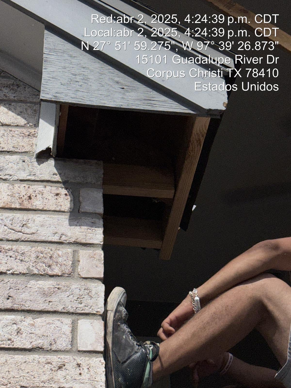 Run down on River Drive by Bayfront Roofing and Construction