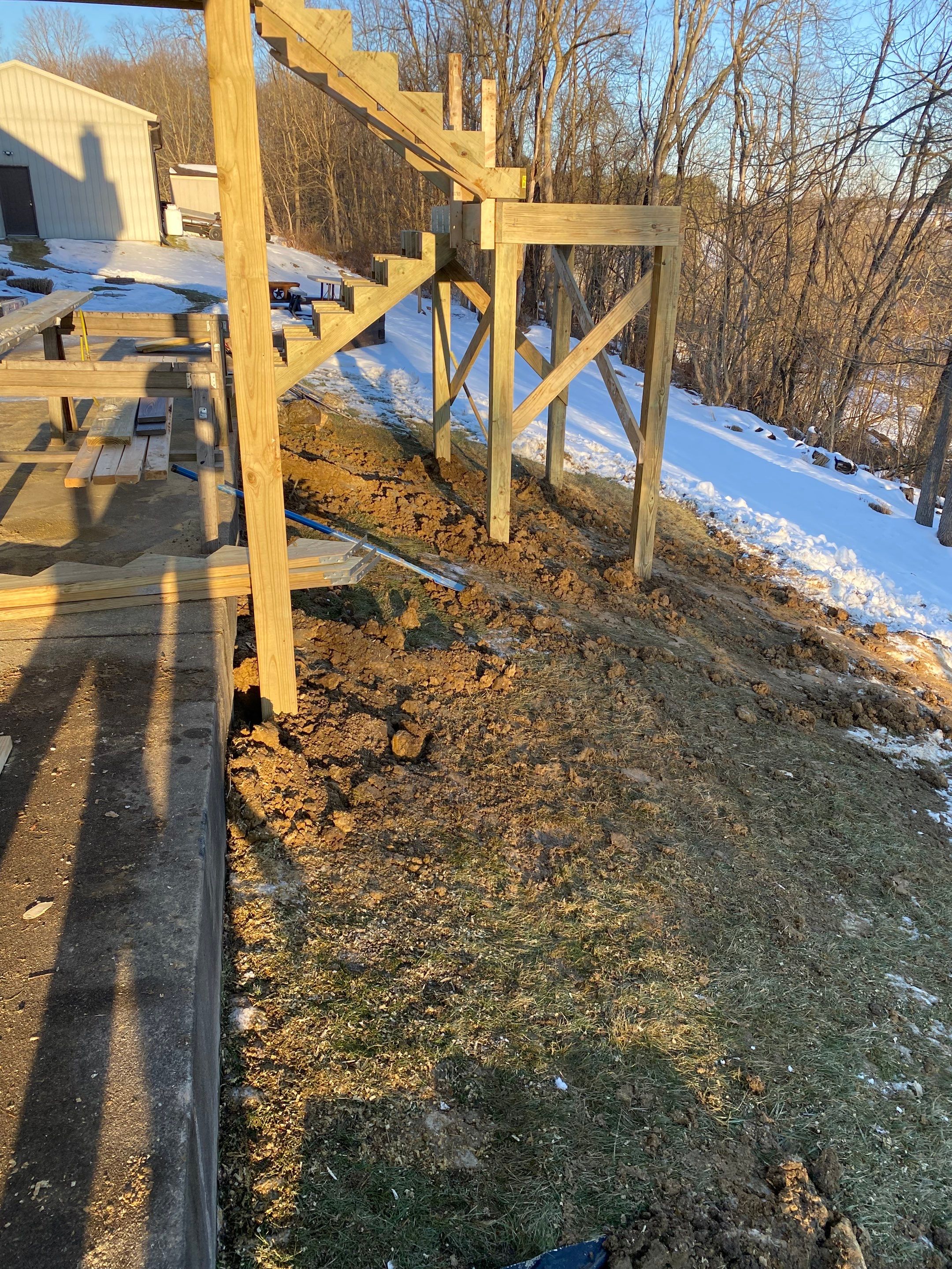 Deck and Roof Build by Cousins Roofing Siding & Decks