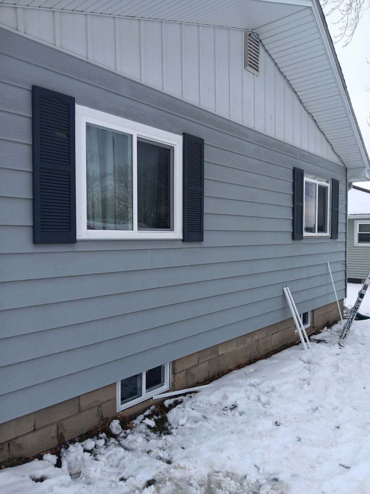 Window installation by United Windows and Siding LLC