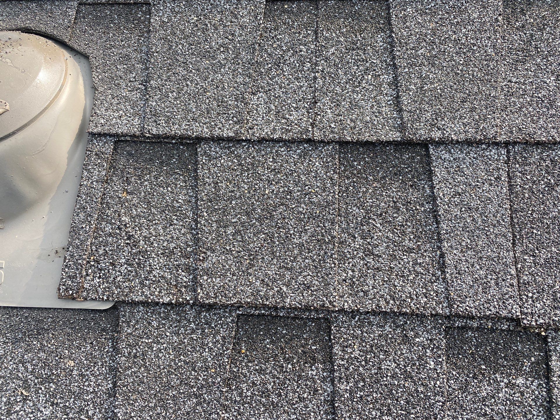 Hail Damage using Owen's Corning Duration (Lifetime) Shingles by Roof Repair Company