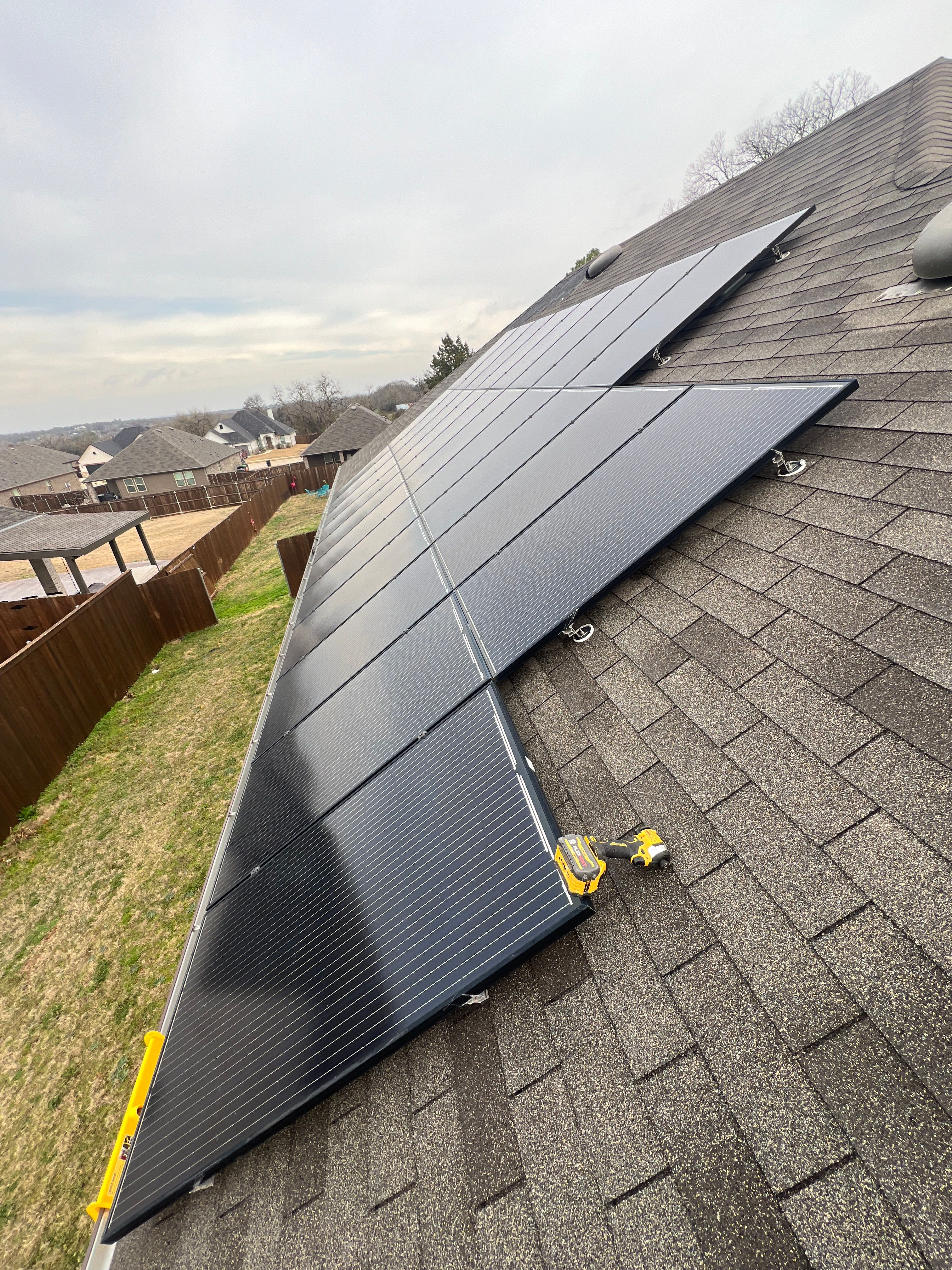 29 Panel D&R in Pilot Point Tx by Sunaura Solar