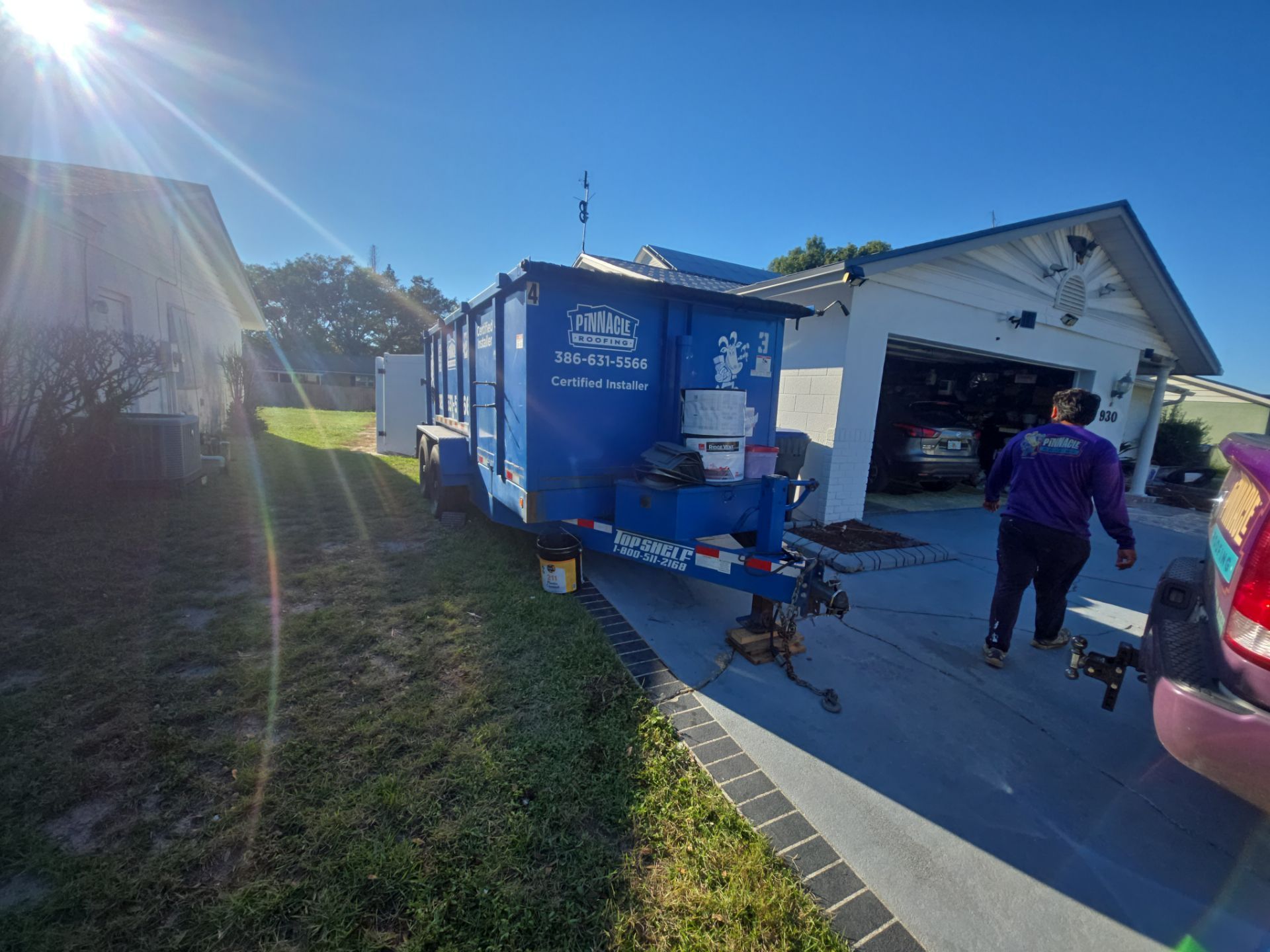 Permalock Metal Roofing Installation and Underlayment Replacement in Titusville by Pinnacle Roofing Group