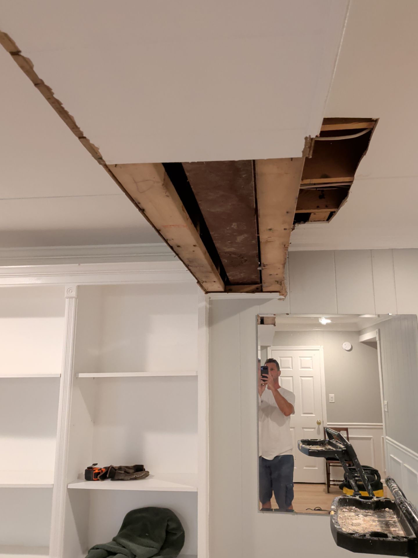 Interior Leak Remediation and Drywall Restoration in Vienna by Contracting Bros Llc