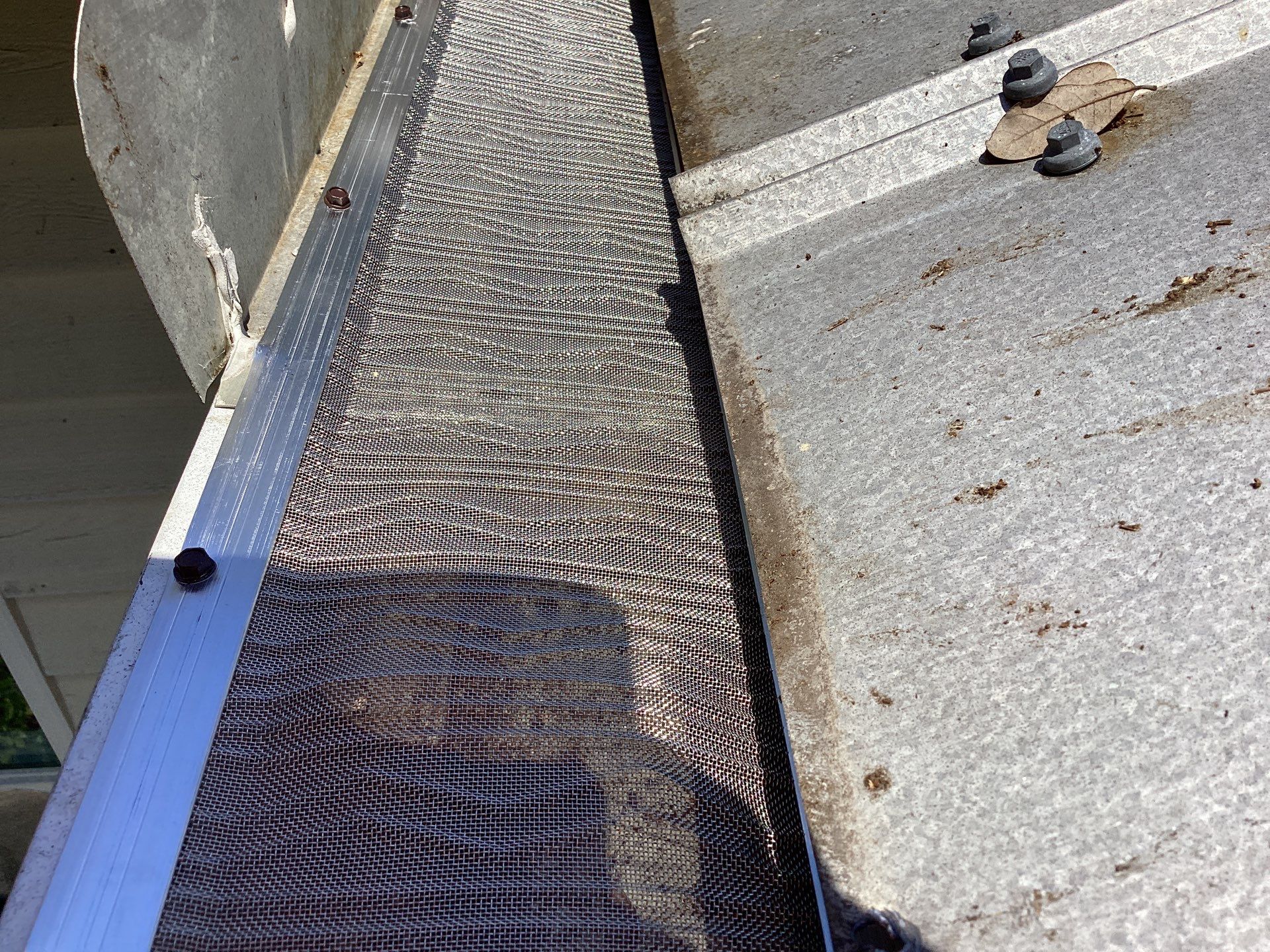 Gutter Guard Installation Project in Sarasota FL by Gutter Professors