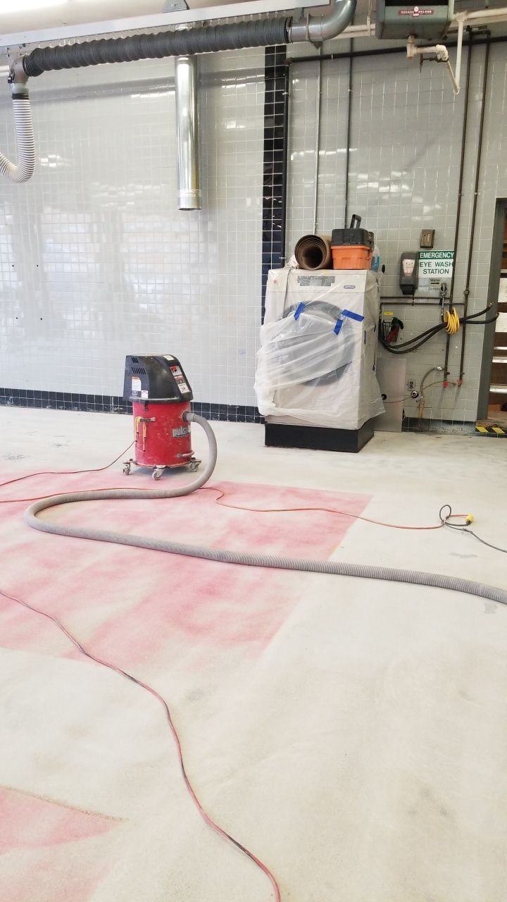 Dover Firehouse with their new Smoke Floor! by Spectrum Painting, LLC