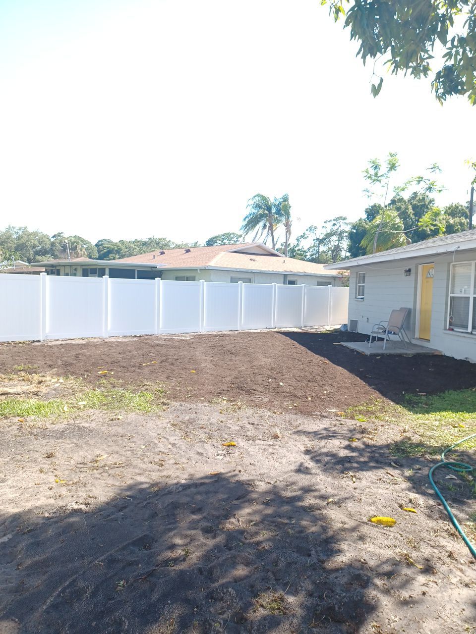 Bradenton, FL 6ft. Tall White Vinyl Privacy Fence by Asap fence and gates, LLC
