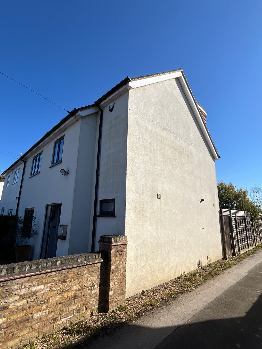 Render Clean using Softwash Equipment by Ges Exterior Cleaning ltd