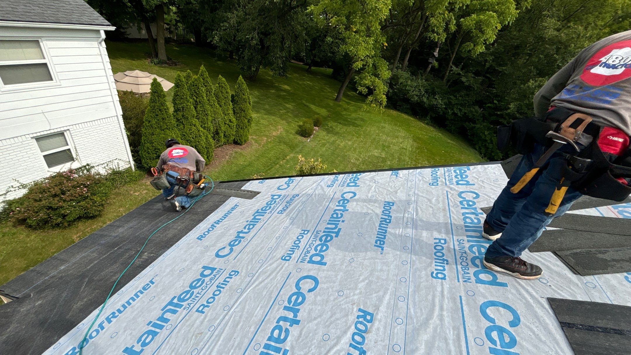 Roof Replacement using CertainTeed Landmark by 180 Contractors