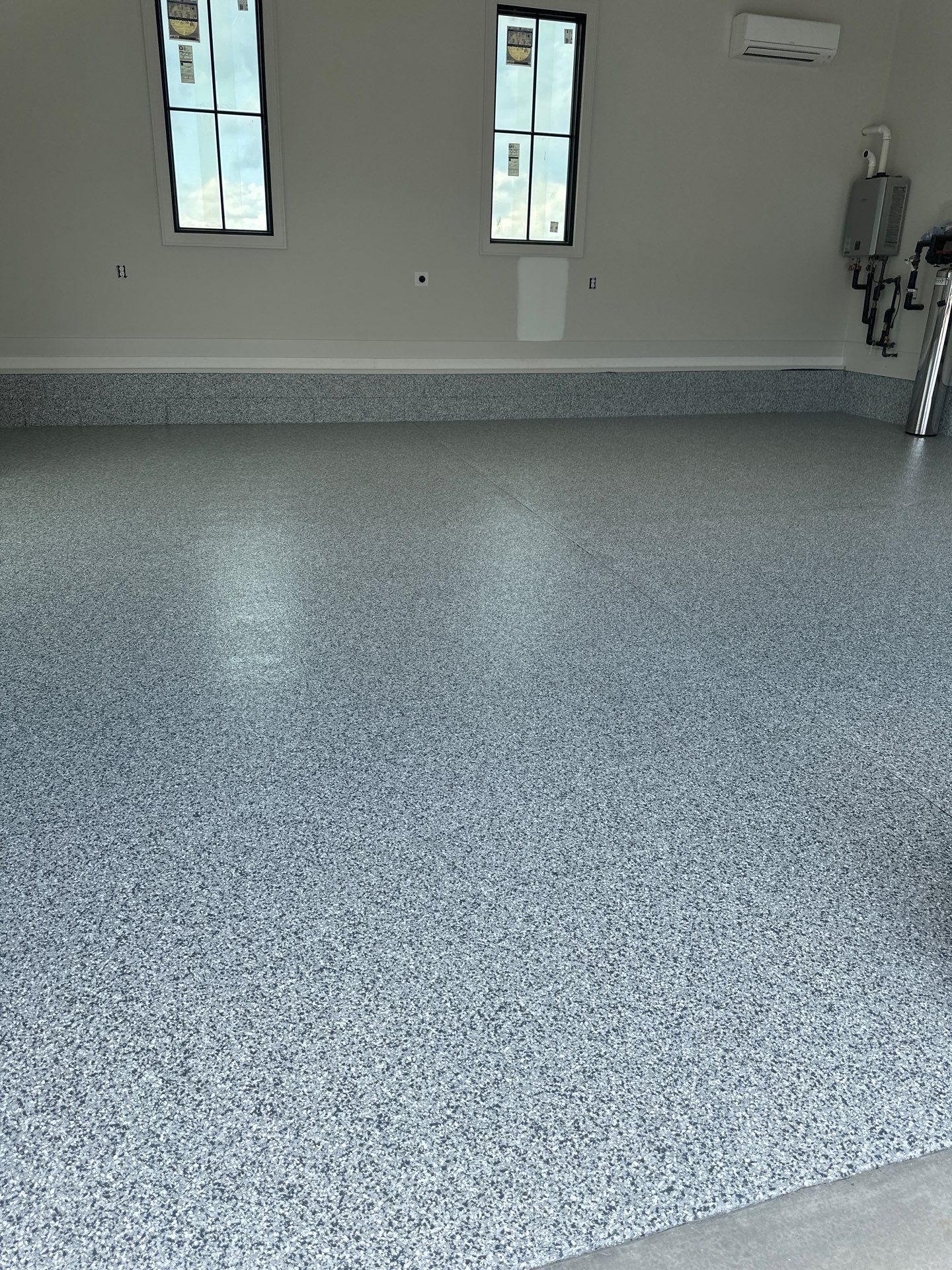 Garage Floor Coating using Gravel by My Garage Floor Guys