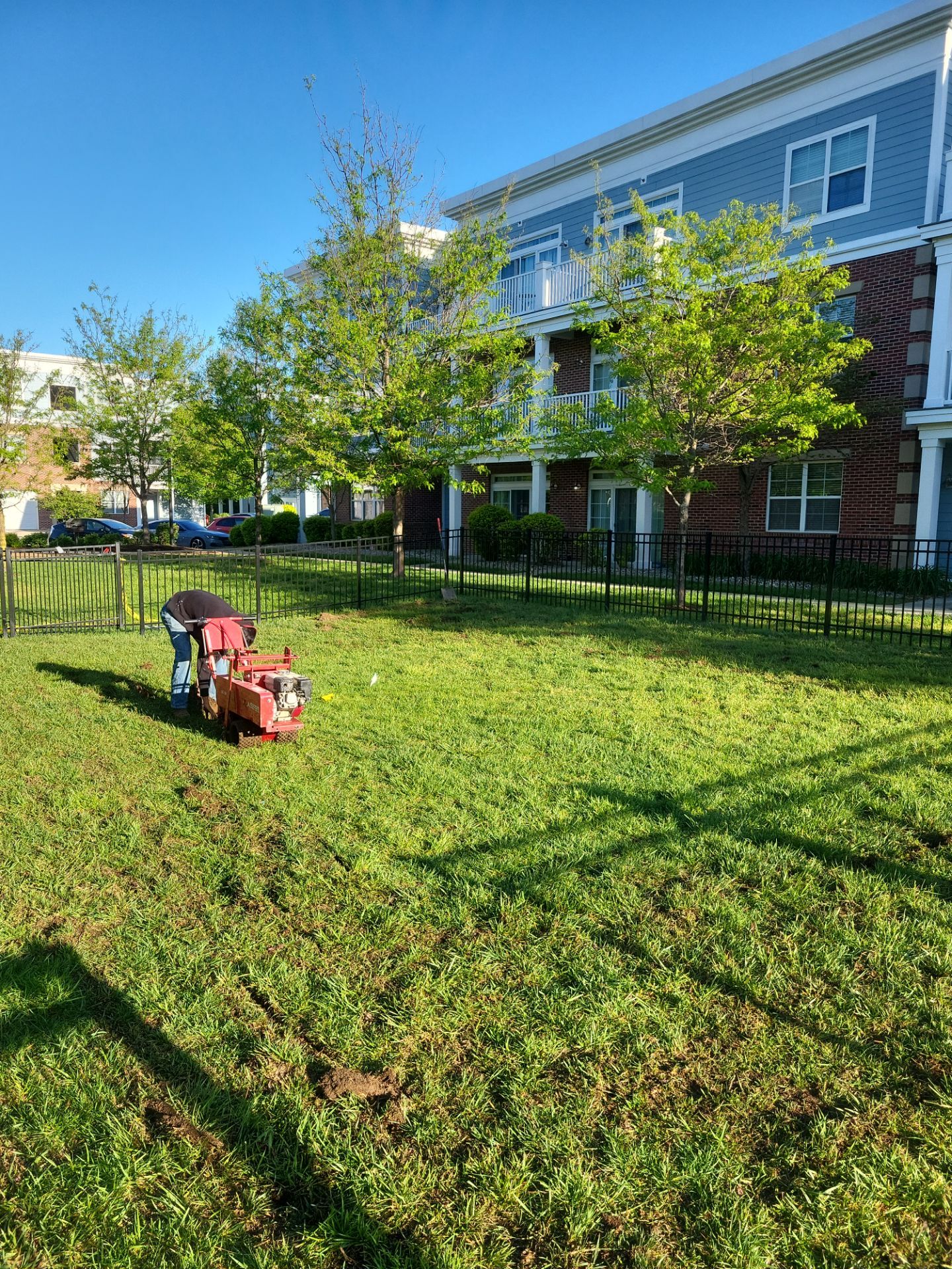 Apartment Pet Park Turf Renovation and Mini Personal Pet Yards @ Solana Apartments by Southwest Greens Midwest