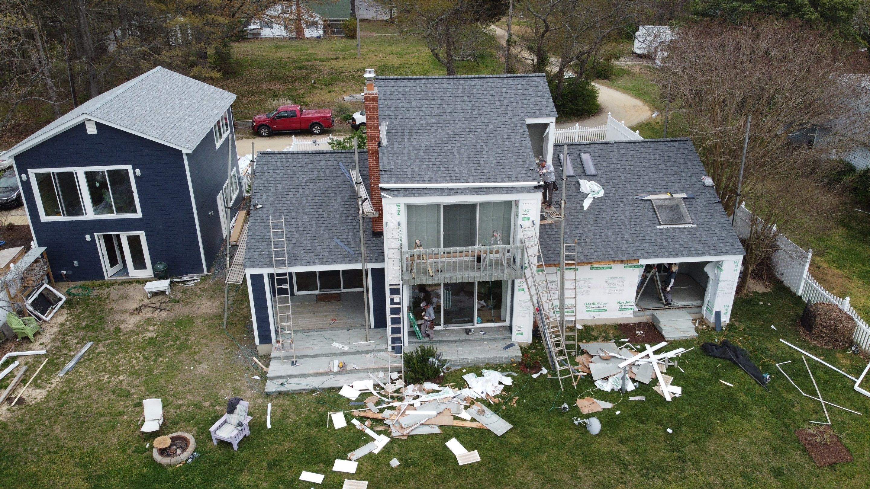Siding replacement using James Hardie Siding by Window Depot of Annapolis