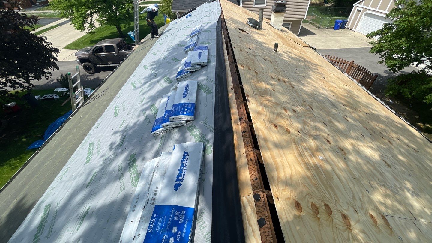 Residential Roofing Installation using Malarkey by Pro Home Services Inc