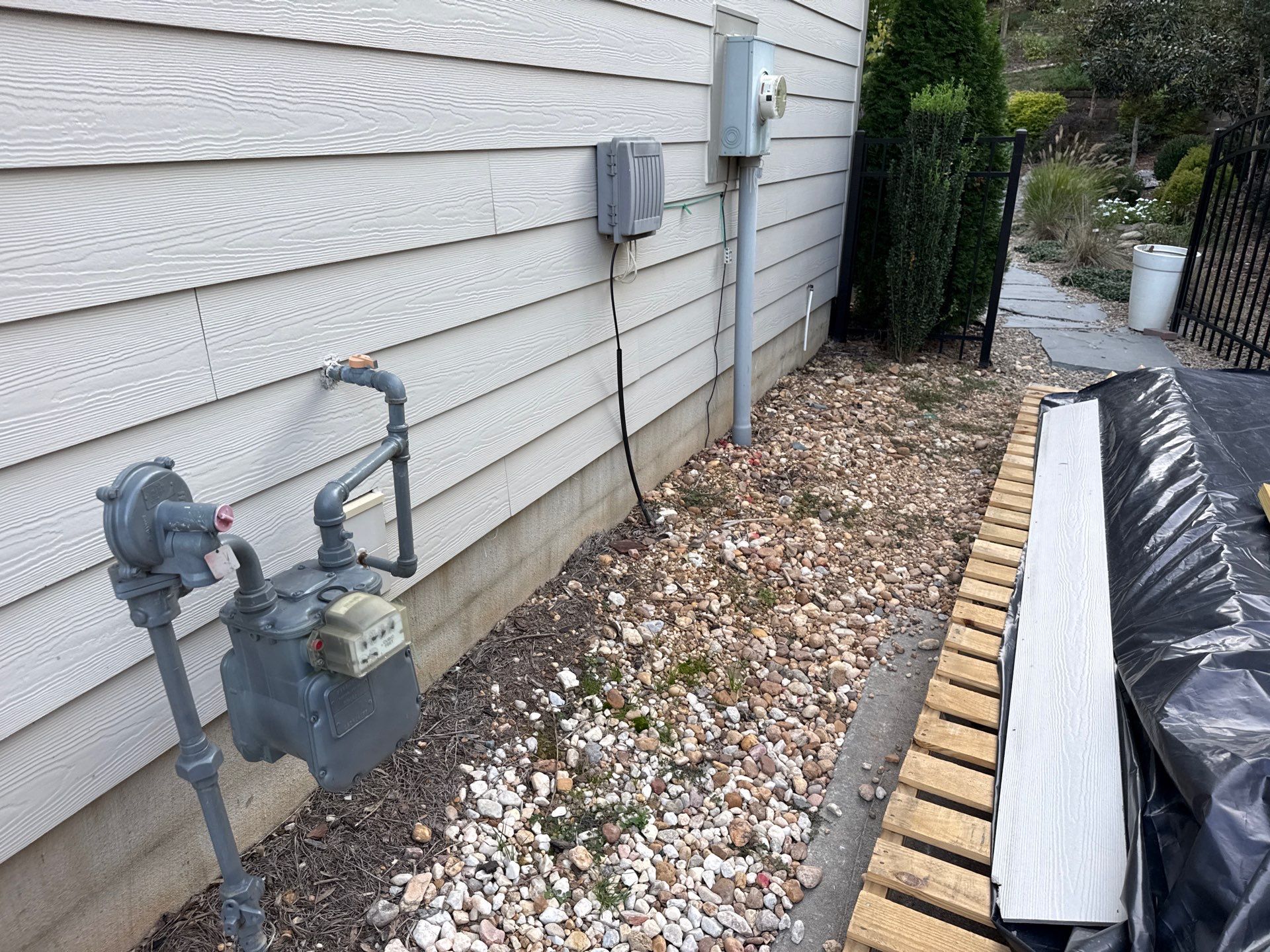 Project in Waxhaw by Badger Hauling