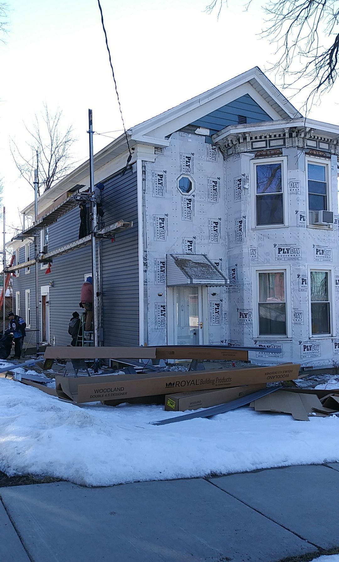 Siding and roof replacement by hail damage by Just Brilliant Restoration JBR